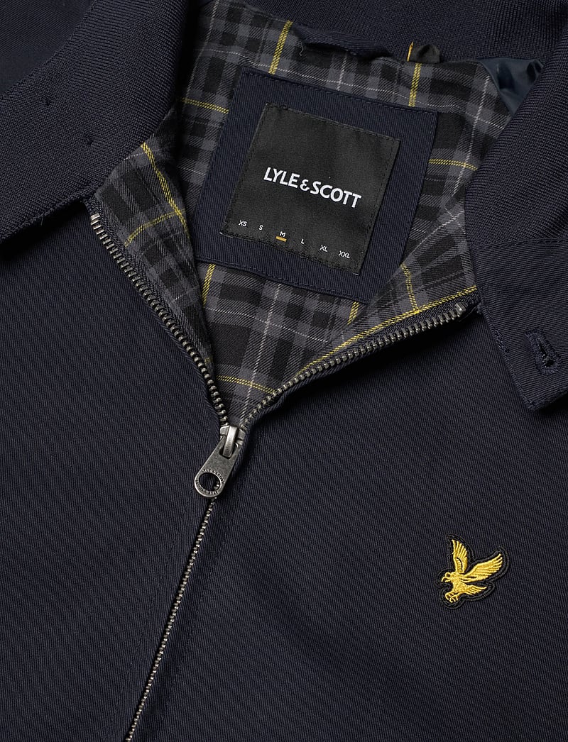 Lyle & Scott - Cotton Harrington Jacket - vårjackor - z271 dark navy - 2