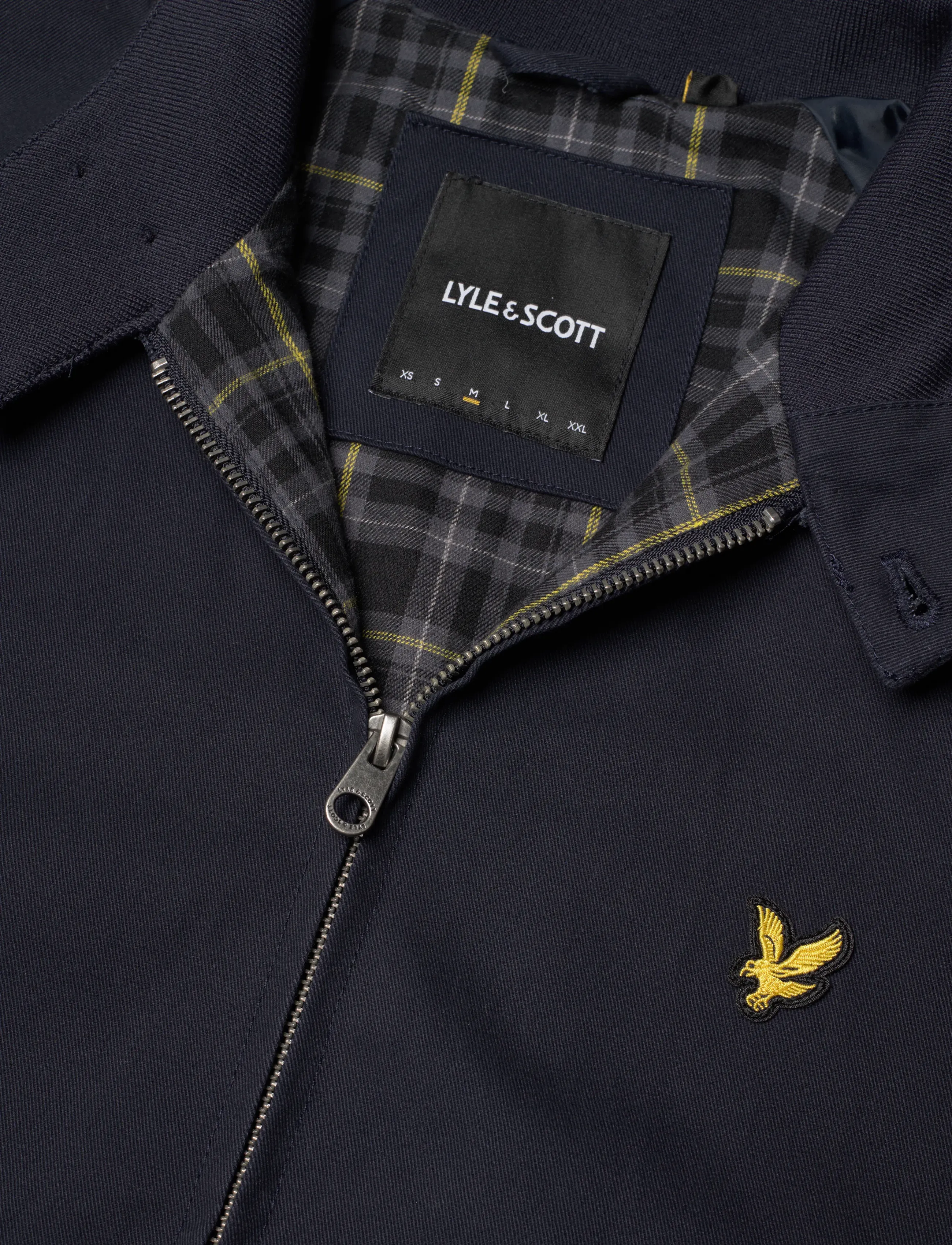Lyle & Scott - Cotton Harrington Jacket - vårjakker - z271 dark navy - 5