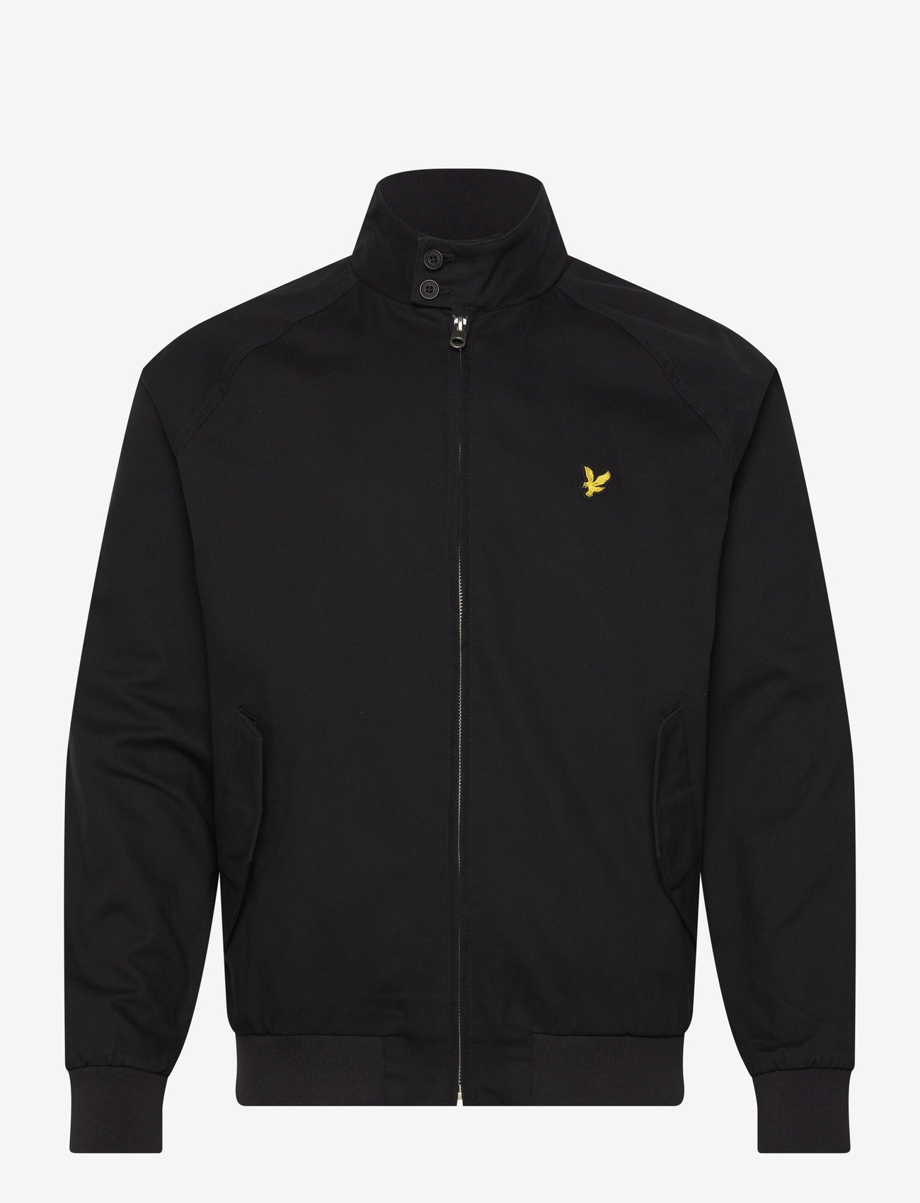 Lyle & Scott - Cotton Harrington Jacket - forårsjakker - z865 jet black - 0