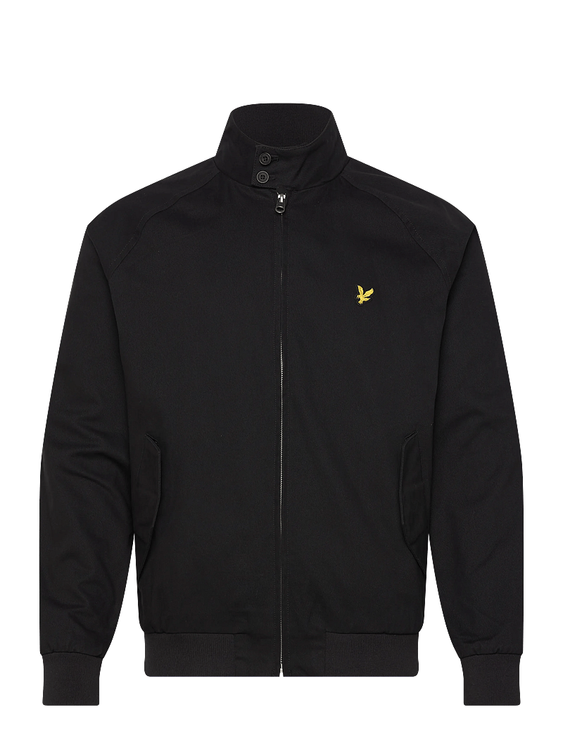 Lyle & Scott - Cotton Harrington Jacket - forårsjakker - z865 jet black - 0
