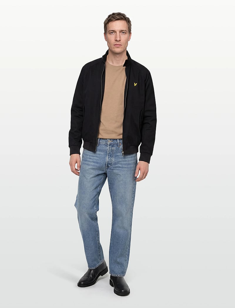 Lyle & Scott - Cotton Harrington Jacket - frühlingsjacken - z865 jet black - 0