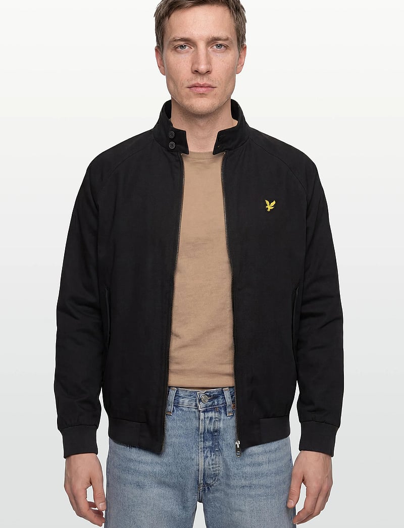 Lyle & Scott - Cotton Harrington Jacket - frühlingsjacken - z865 jet black - 3