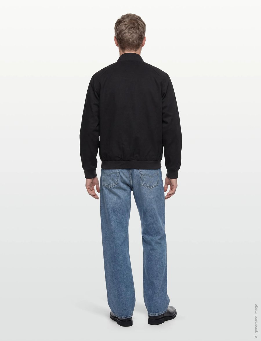 Lyle & Scott - Cotton Harrington Jacket - frühlingsjacken - z865 jet black - 4
