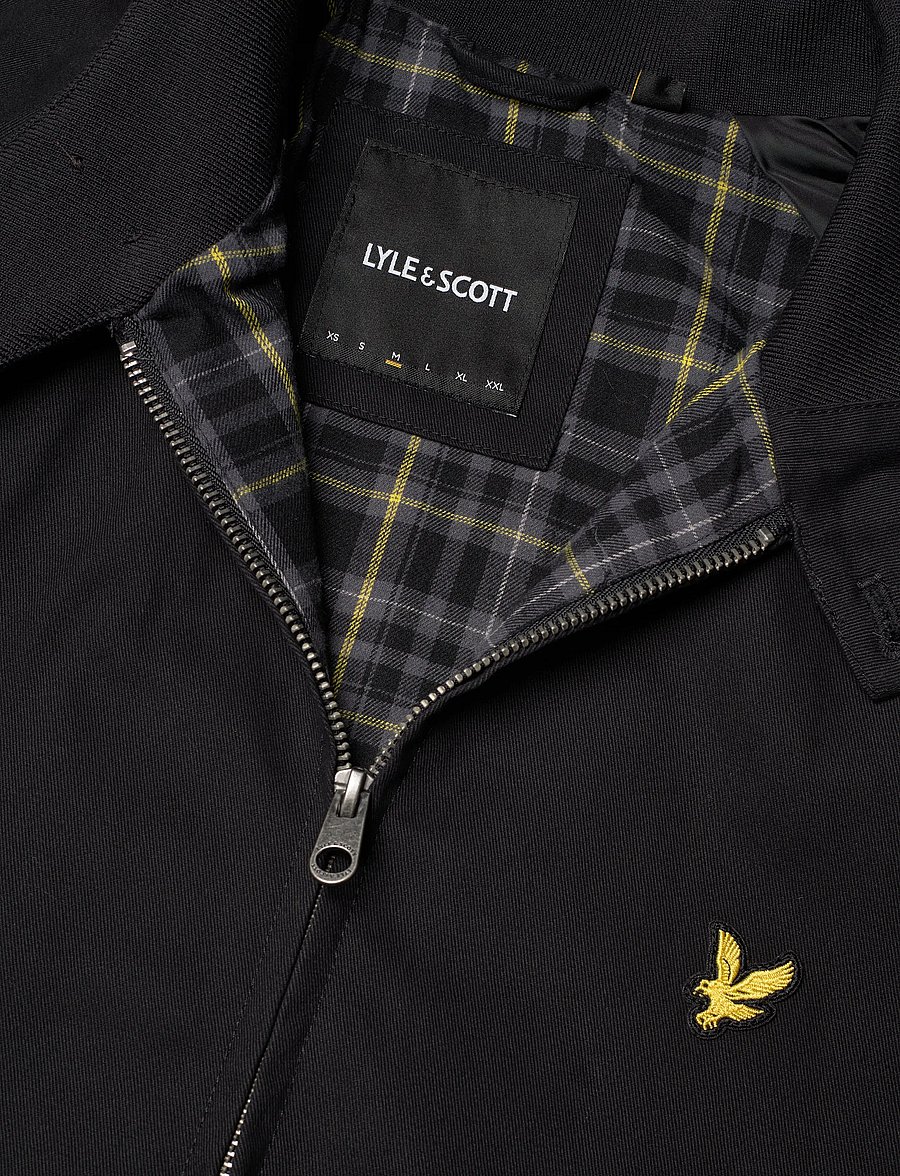 Lyle & Scott - Cotton Harrington Jacket - frühlingsjacken - z865 jet black - 5