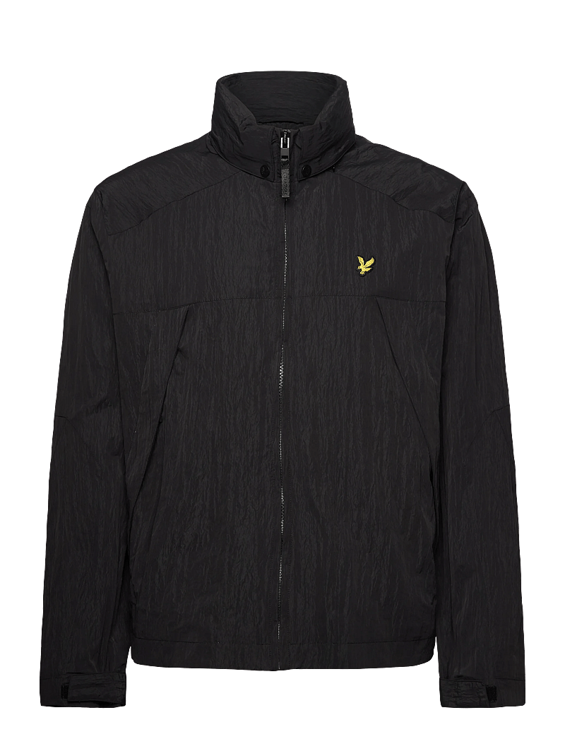 Lyle & Scott - Fold Away Hood Jacket - frühlingsjacken - x002 black ice - 1