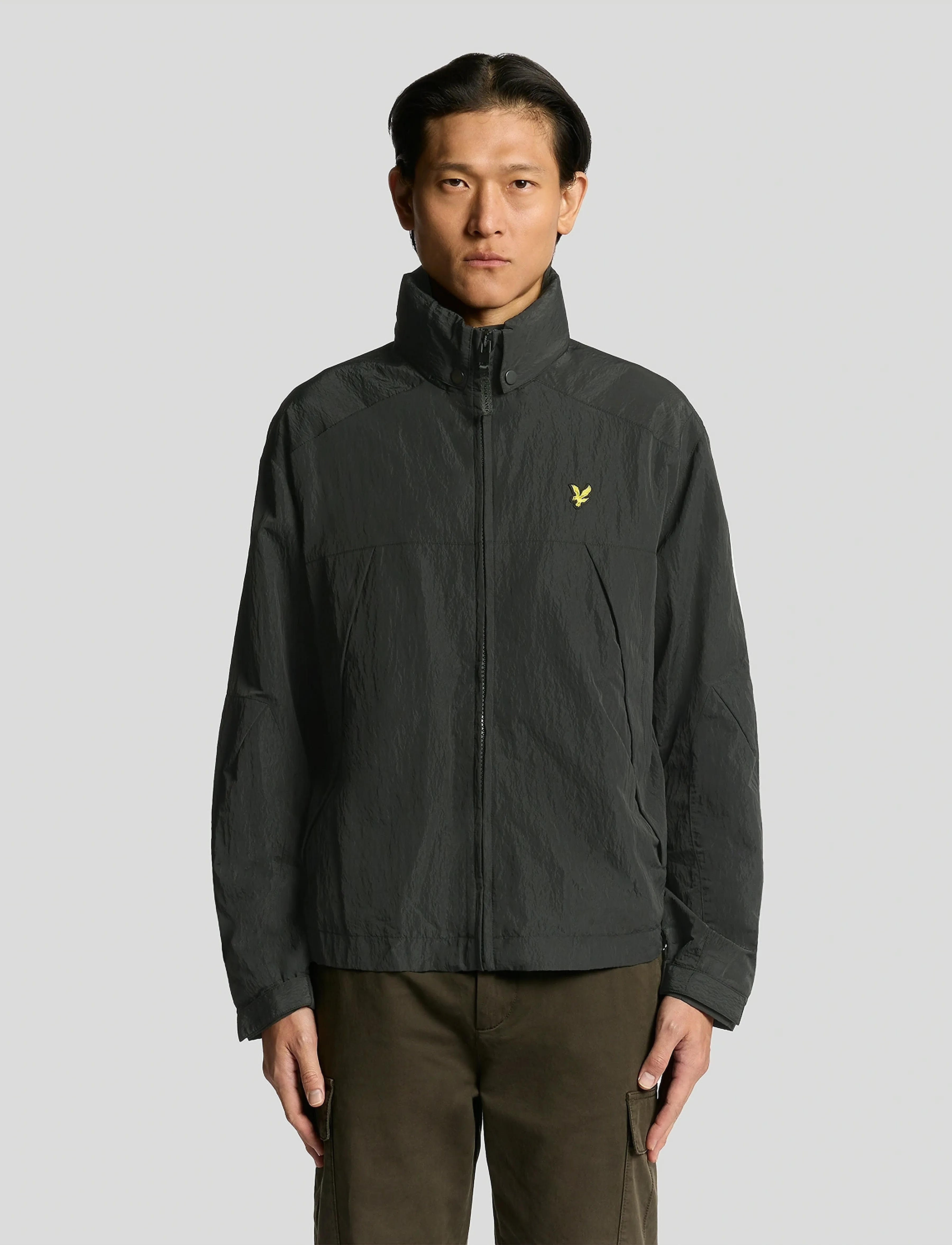 Lyle & Scott Fold Away Hood Jacket, S, Black, Jakker > Lette Jakker, Herre