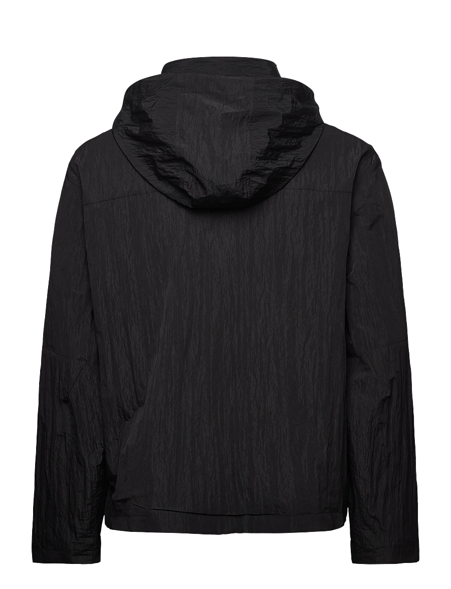 Lyle & Scott - Fold Away Hood Jacket - frühlingsjacken - x002 black ice - 3