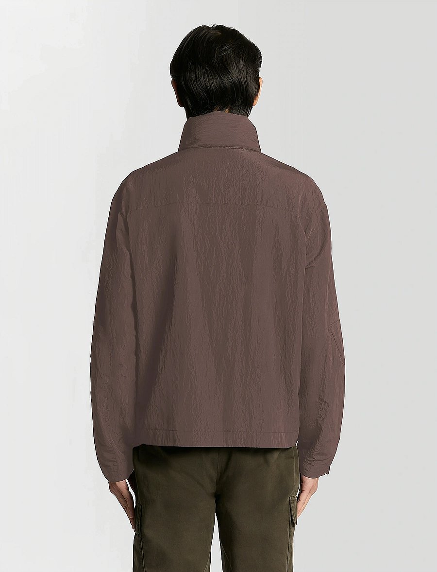 Lyle & Scott - Fold Away Hood Jacket - frühlingsjacken - x863 espresso - 4