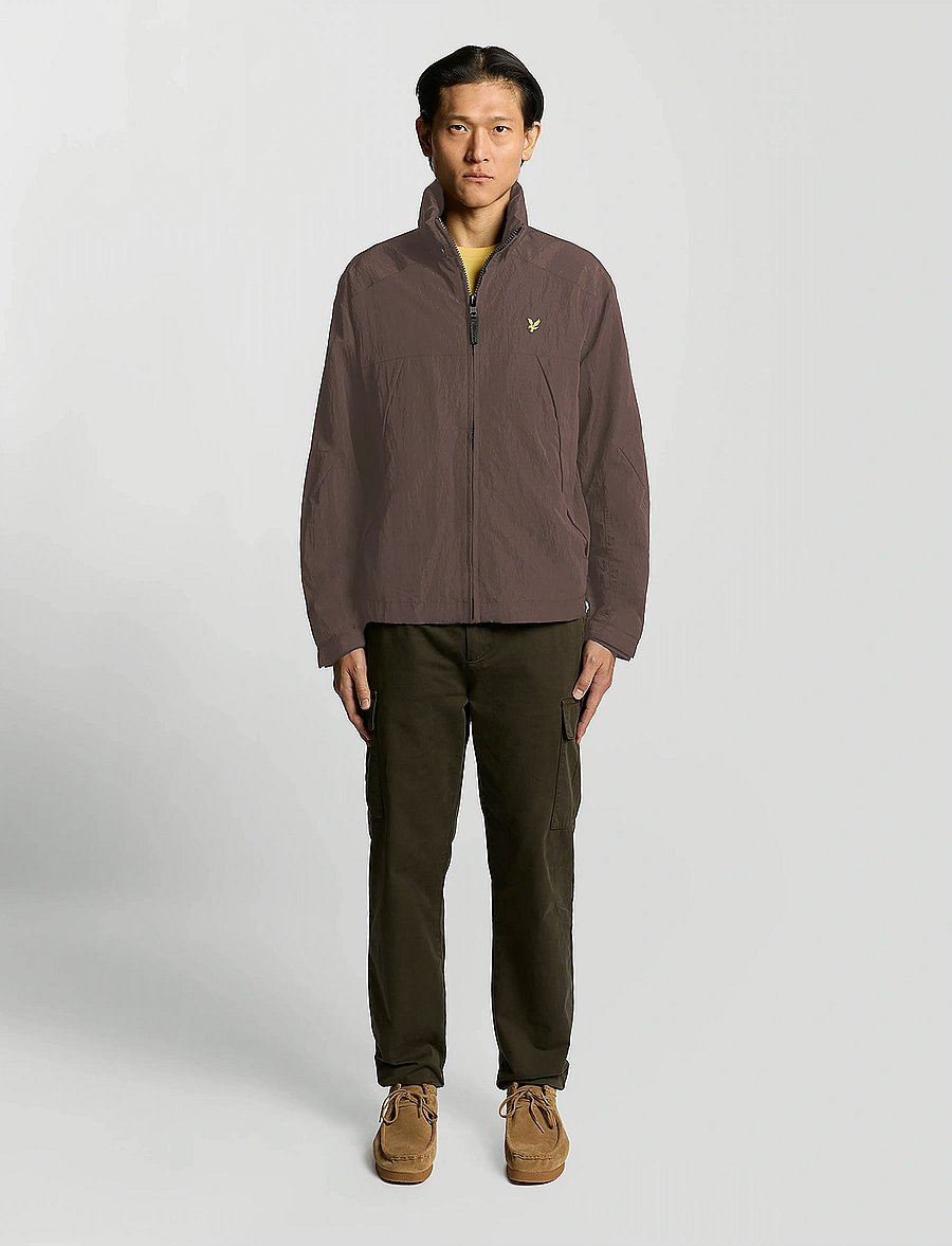 Lyle & Scott - Fold Away Hood Jacket - frühlingsjacken - x863 espresso - 5
