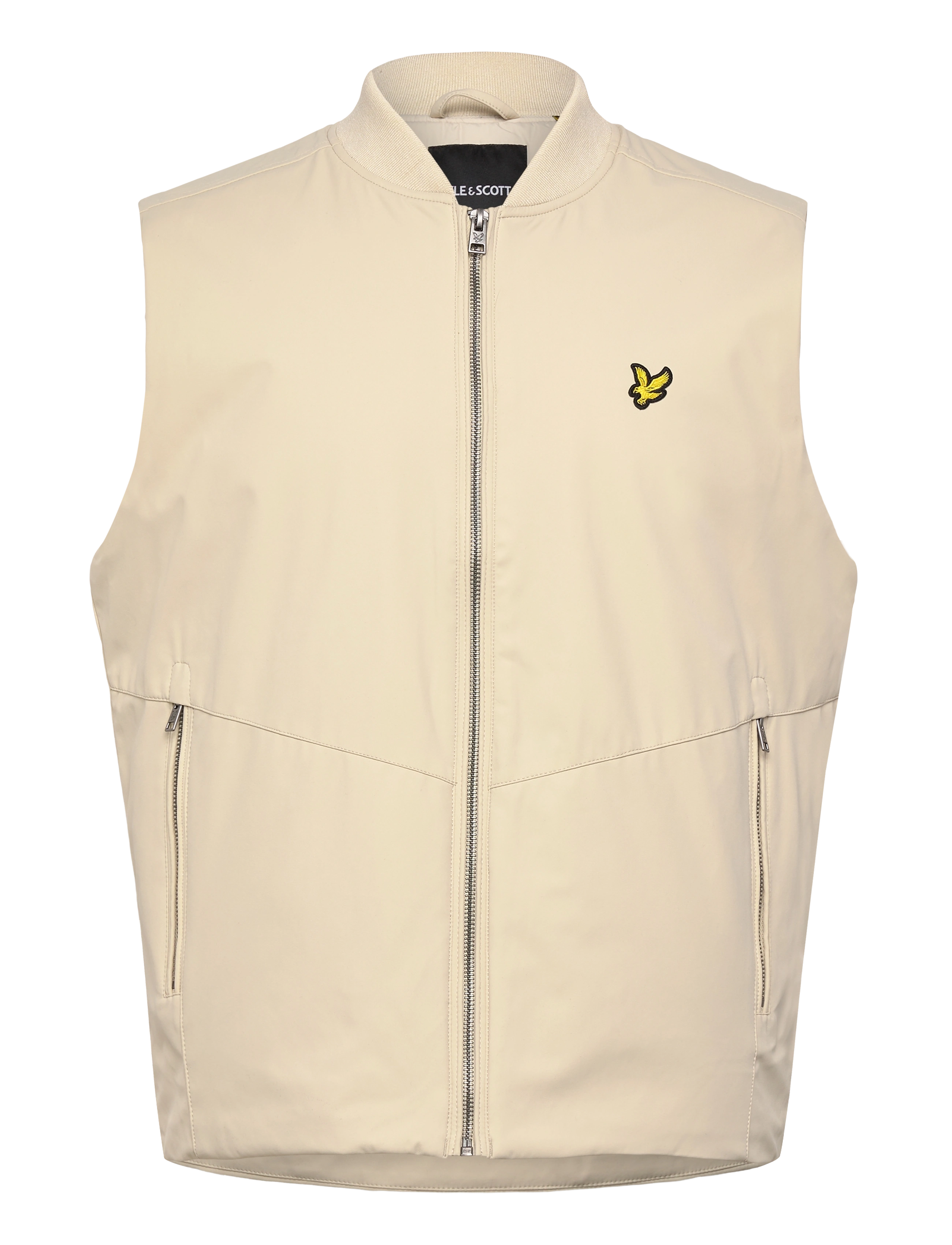 LYLE & SCOTT Quilted Shell Weste Beige - M - Herren