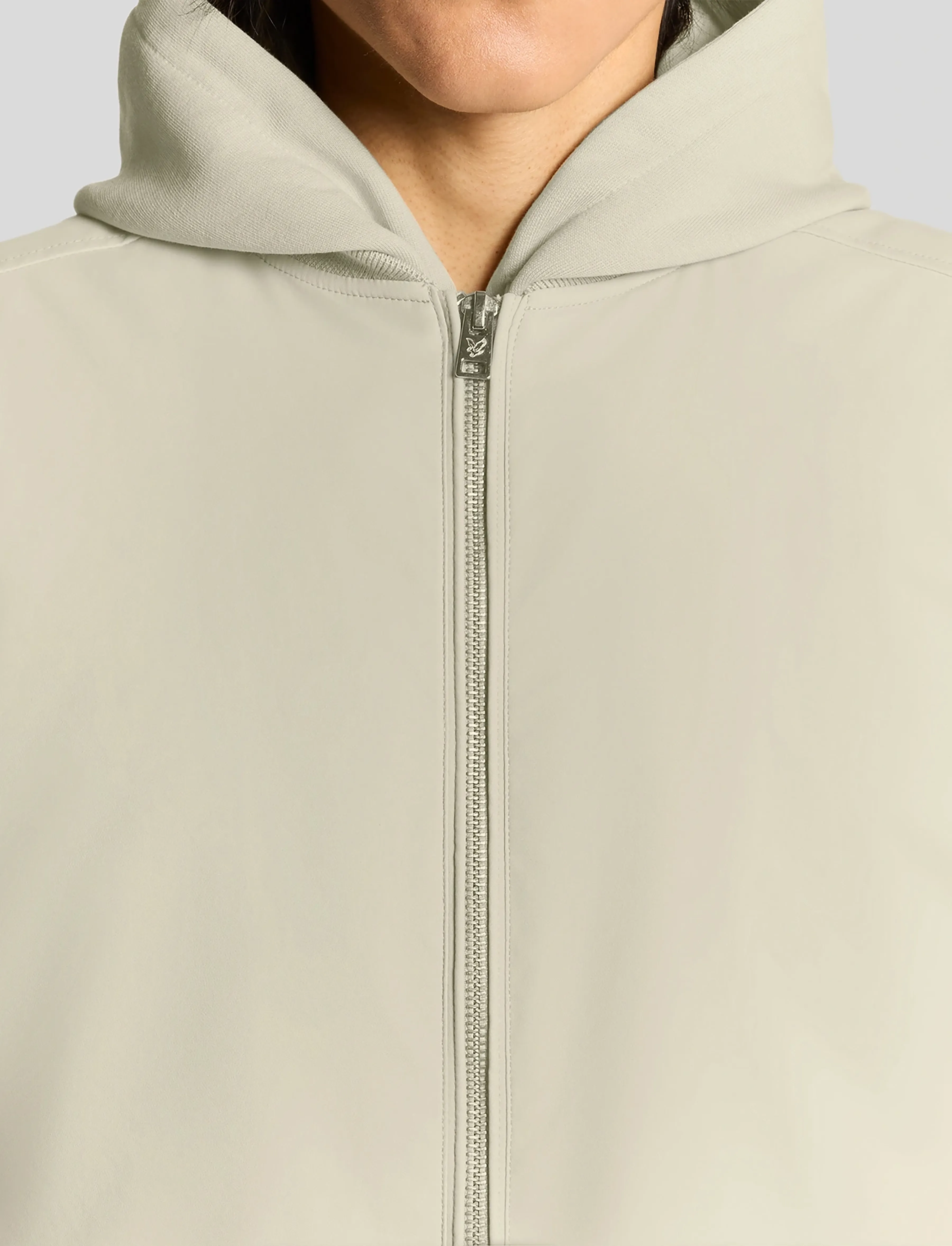 Lyle & Scott - Quilted Shell Gilet - västar - x865 grey taupe - 4