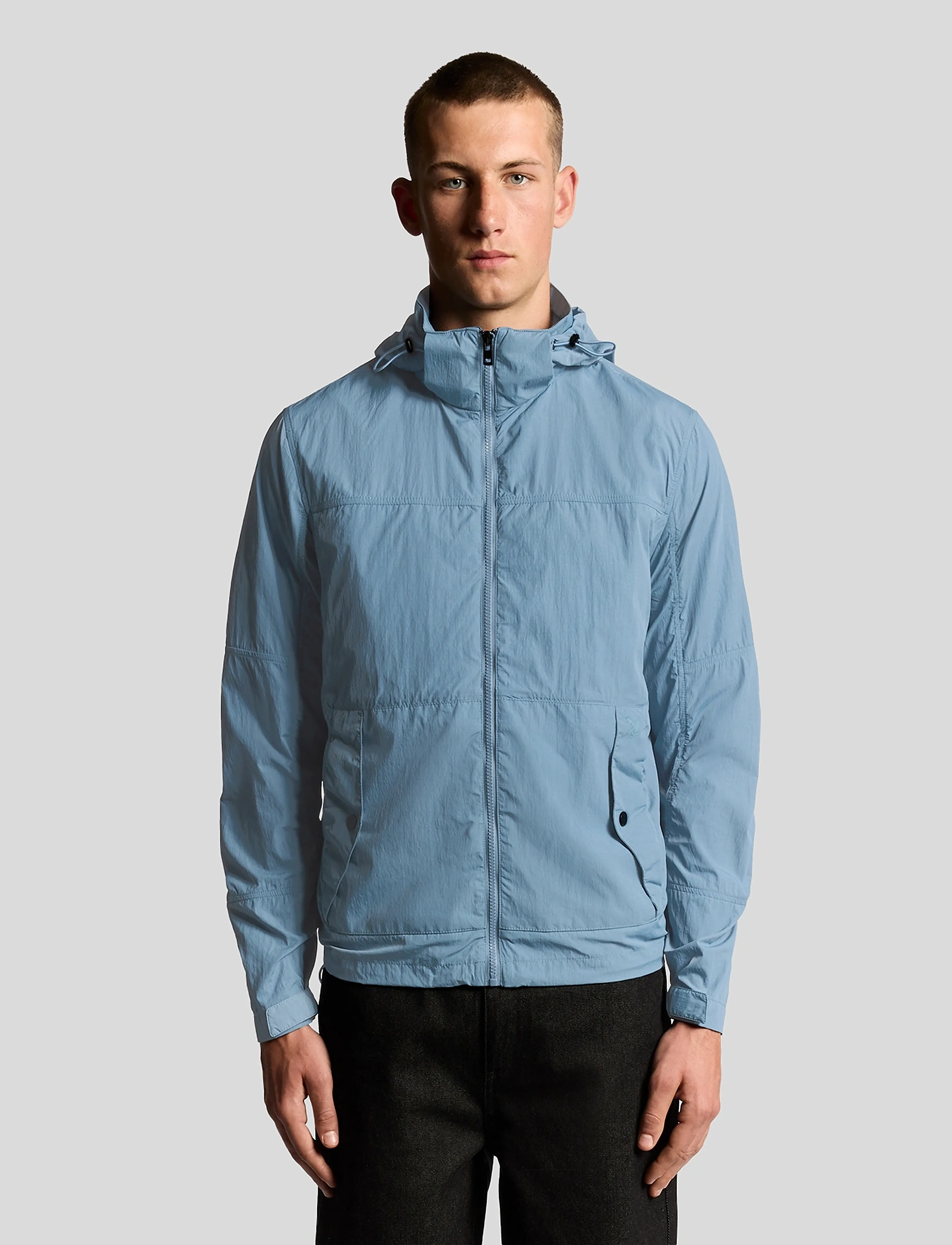Lyle & Scott Stow Away Jacket, XXL, Jackets, Blau - Light Männerswear