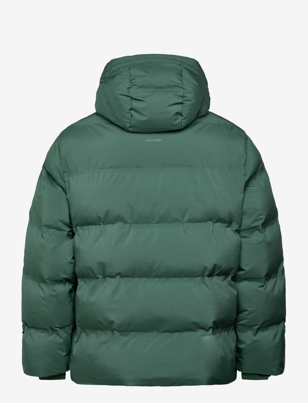 Lyle & Scott - Welded Puffer Jacket - efterårsjakker - x886 dark pine - 1