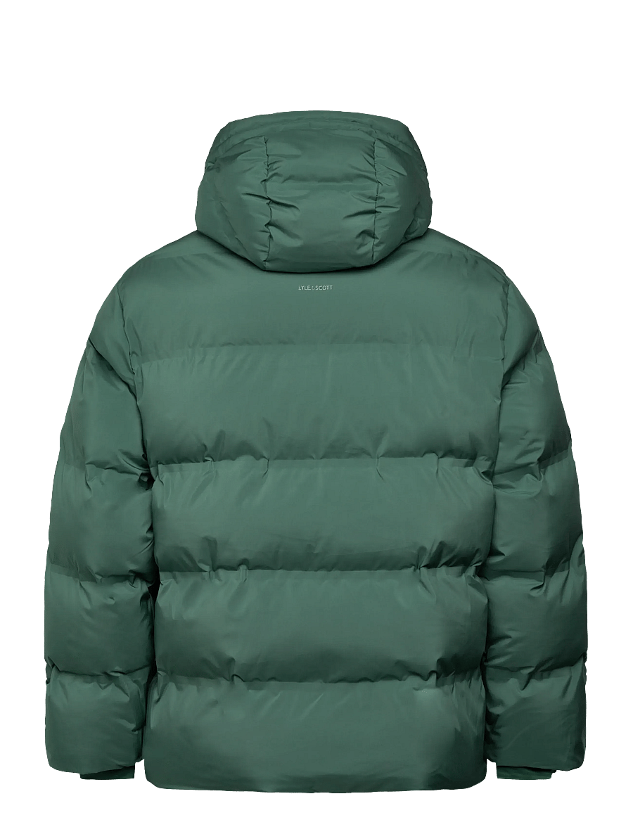 Lyle & Scott - Welded Puffer Jacket - dunjakker - x886 dark pine - 2