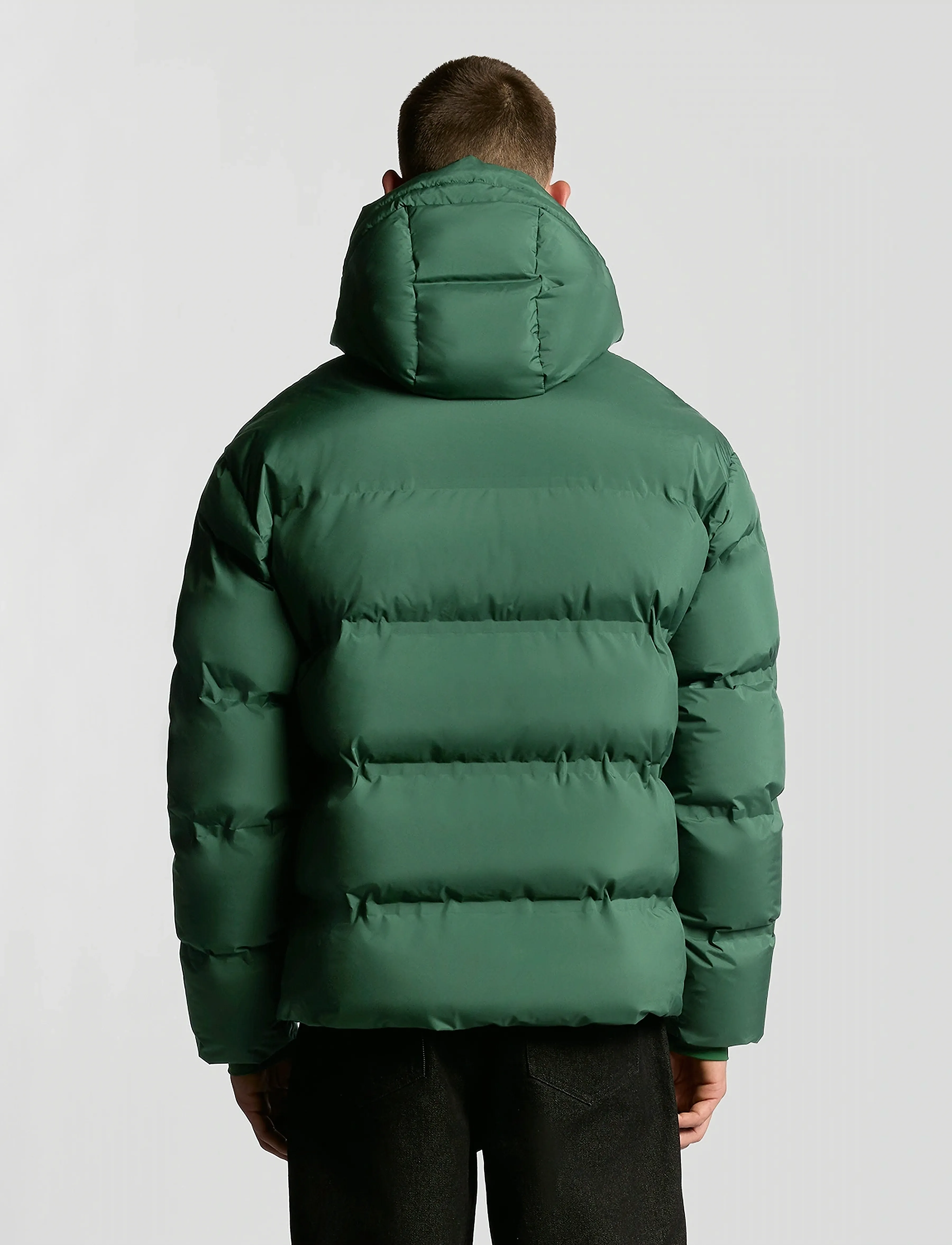 Lyle & Scott - Welded Puffer Jacket - lyhyet takit - x886 dark pine - 3