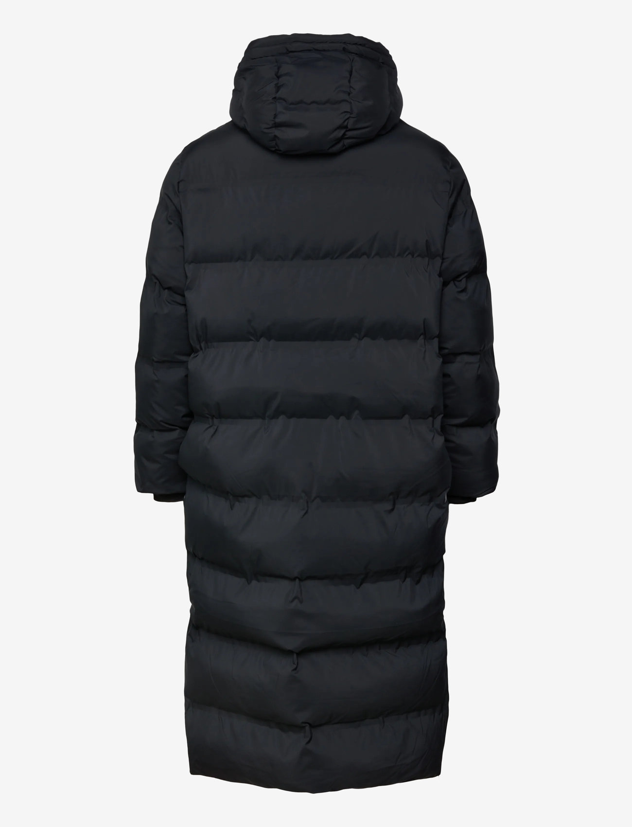 Lyle & Scott - Welded Longline Puffer Jacket - efterårsjakker - z865 jet black - 1