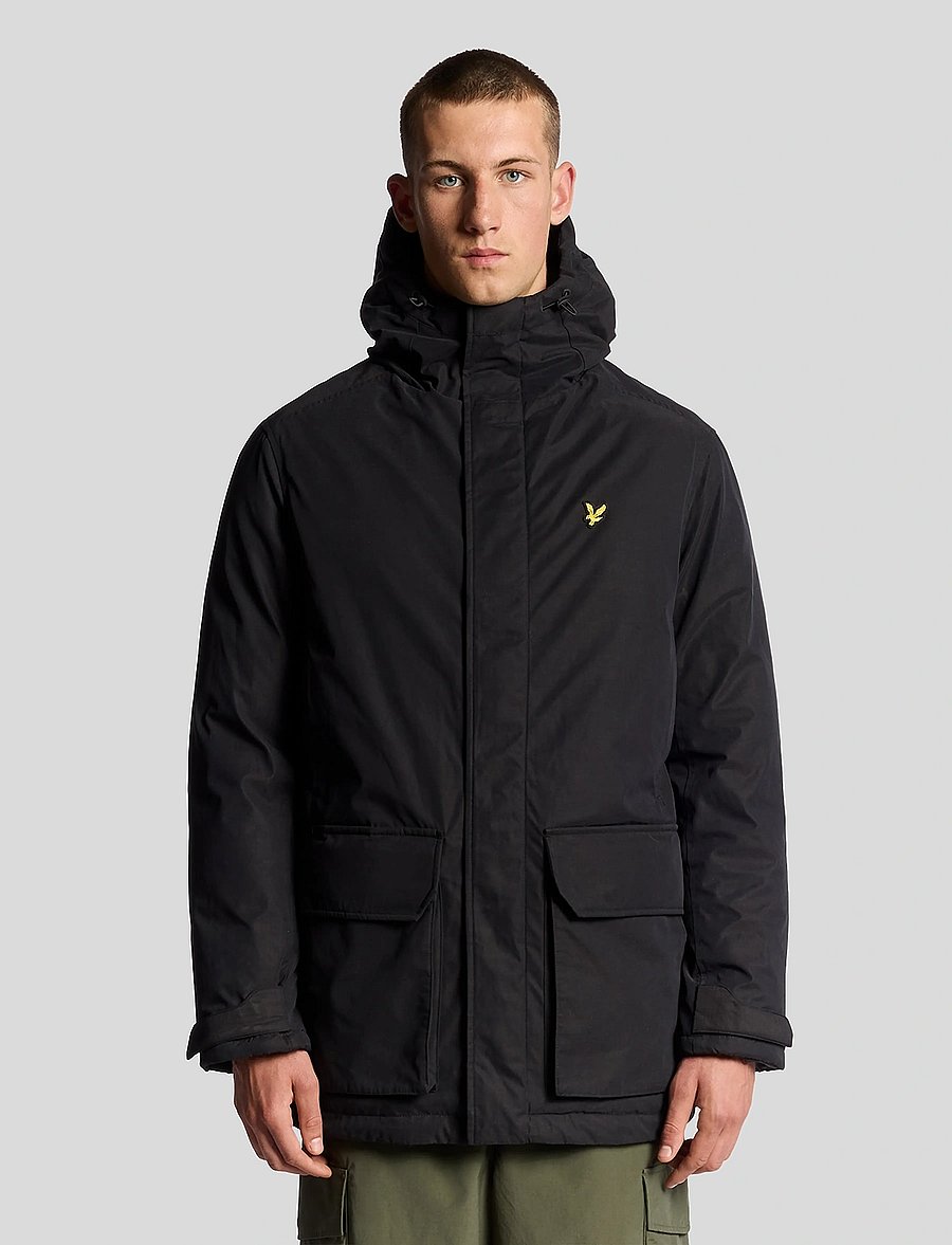 Lyle & Scott - Membrane Parka - parkas - jet black - 0