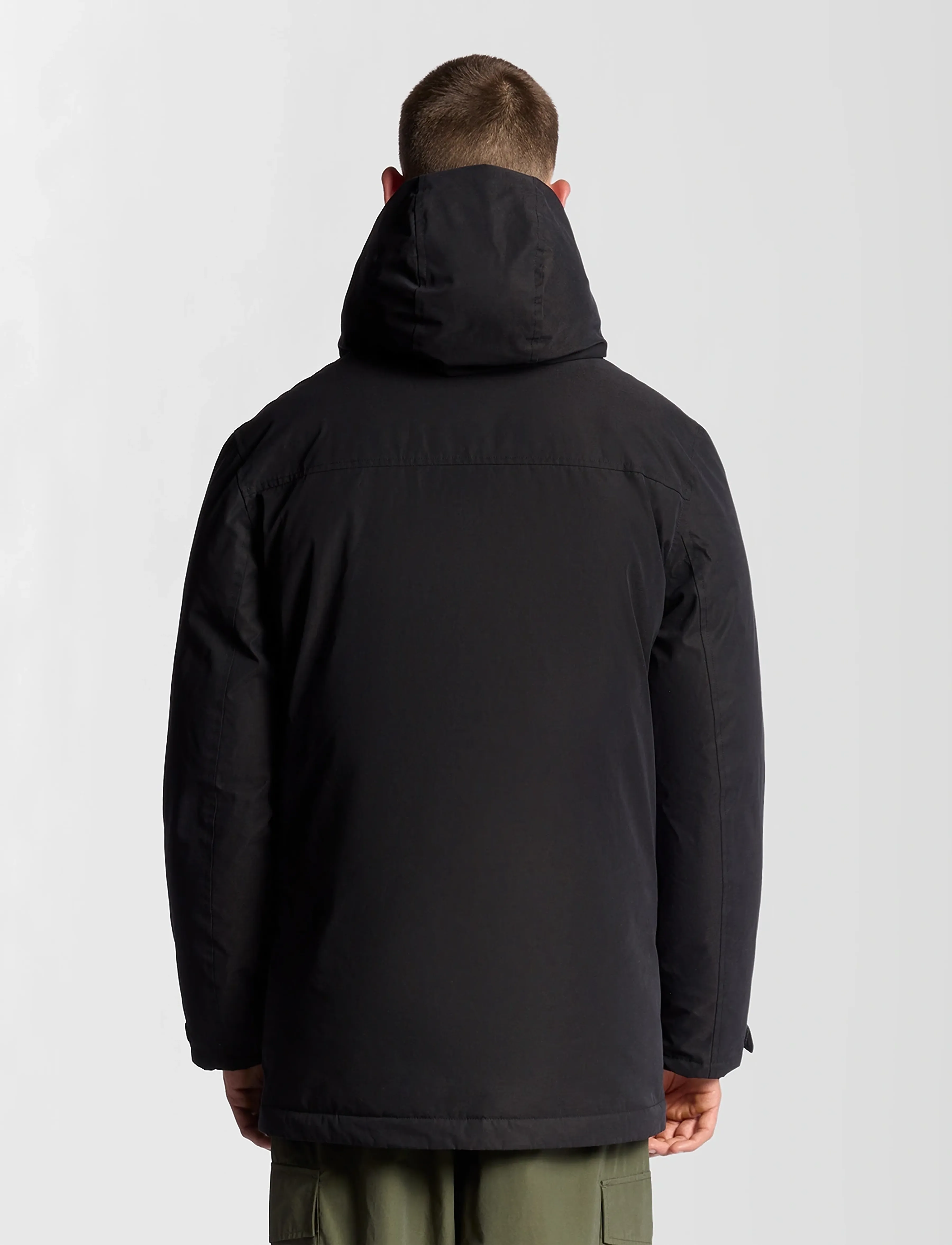 Lyle & Scott - Membrane Parka - jacken - jet black - 3