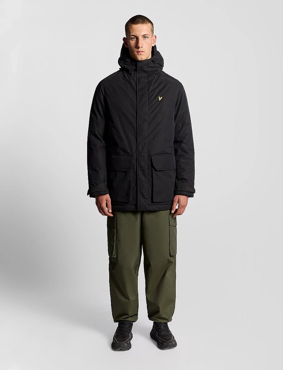 Lyle & Scott - Membrane Parka - parkas - jet black - 4