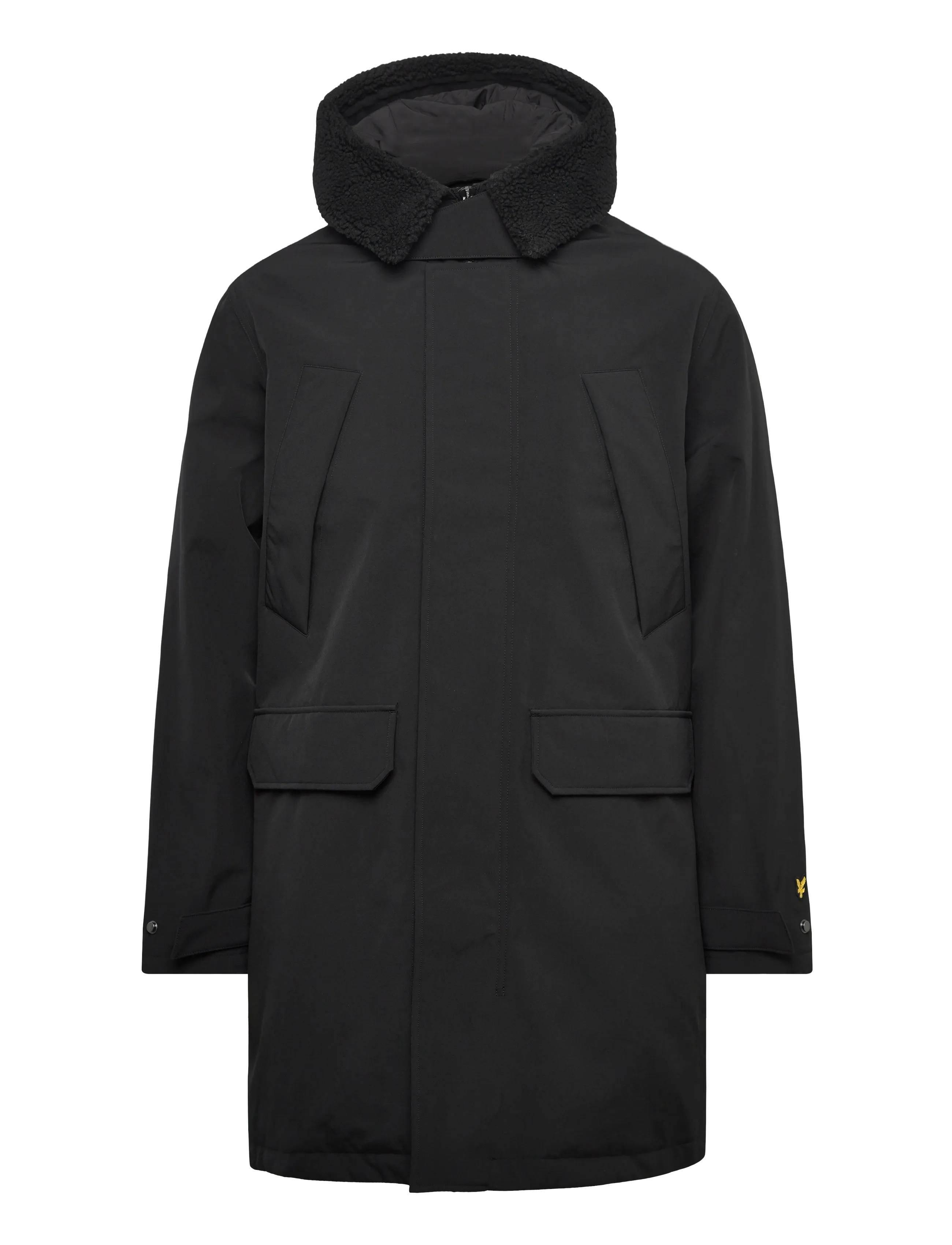 Lyle & Scott Cold Weather Parka - Kläder - Z865 JET BLACK / black