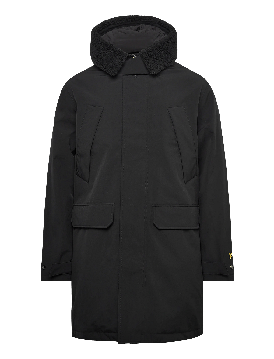 Lyle & Scott - Cold Weather Parka - parkad - z865 jet black - 1
