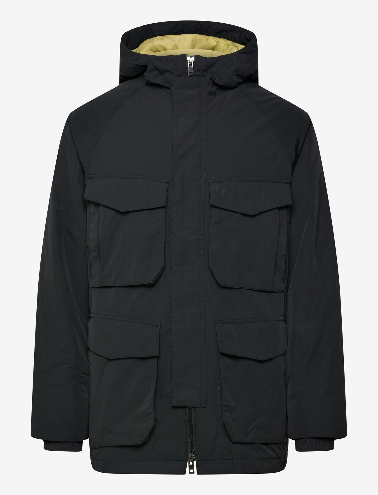 Lyle & Scott - Tactical Wadded Parka - vinterjackor - x002 black ice - 1