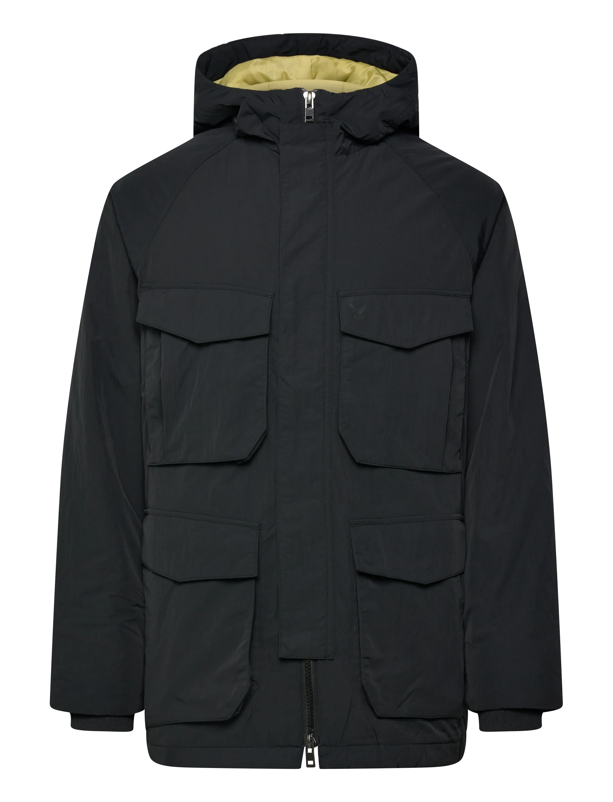 Lyle & Scott Tactical Wadded Parka - Parkas - X002 BLACK ICE / black