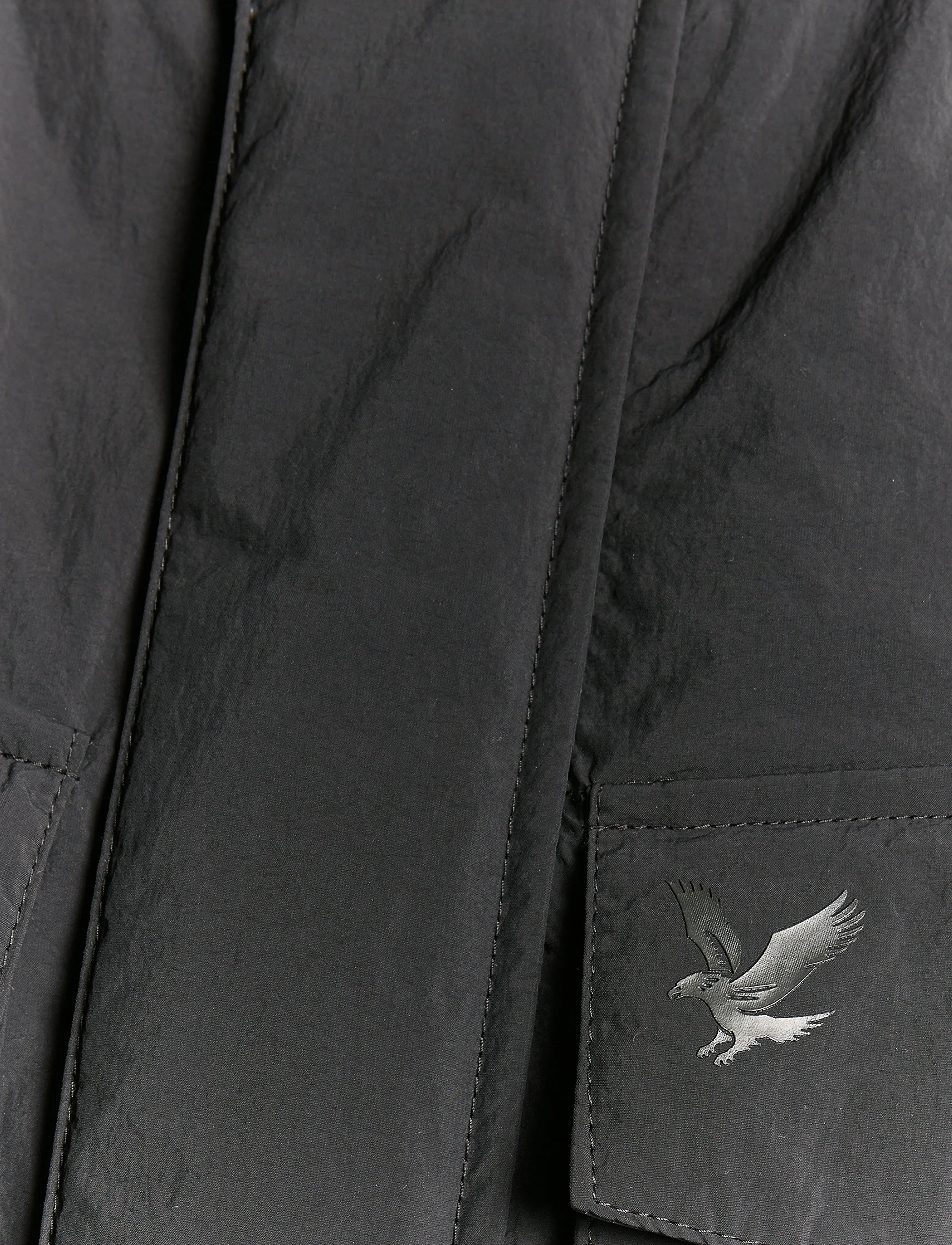Lyle & Scott - Tactical Wadded Parka - parkas - x002 black ice - 5