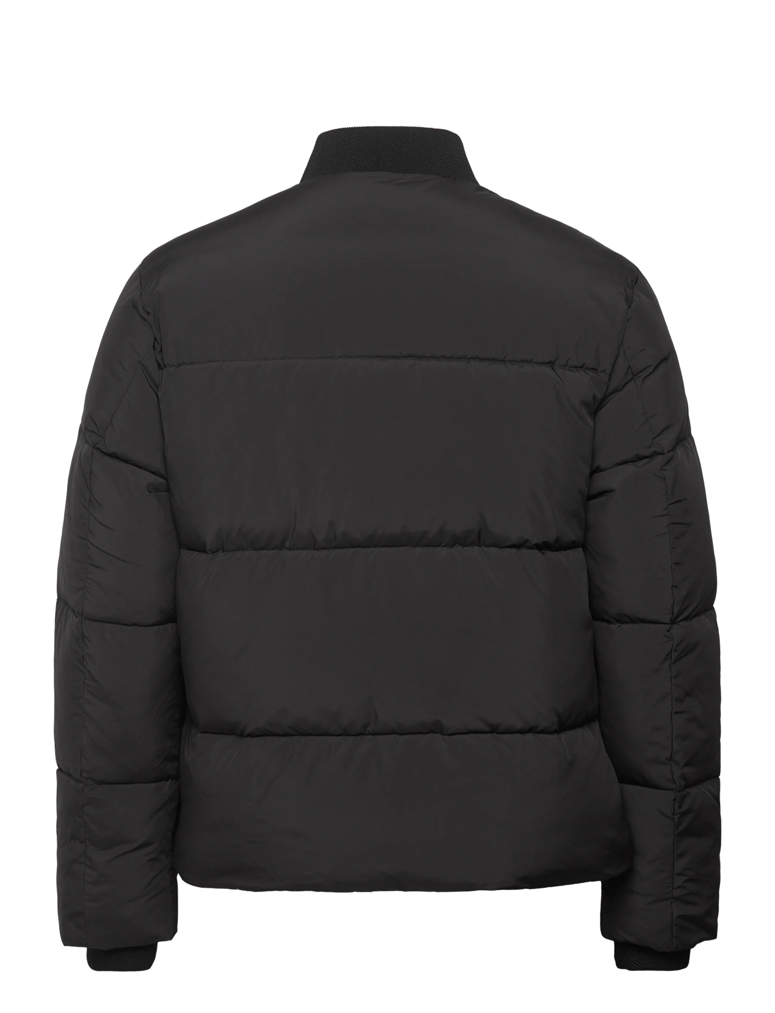 Lyle & Scott - Puffer Bomber Jacket - winter jackets - z865 jet black - 2