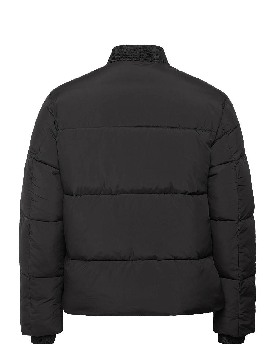 Lyle & Scott - Puffer Bomber Jacket - vårjackor - z865 jet black - 2