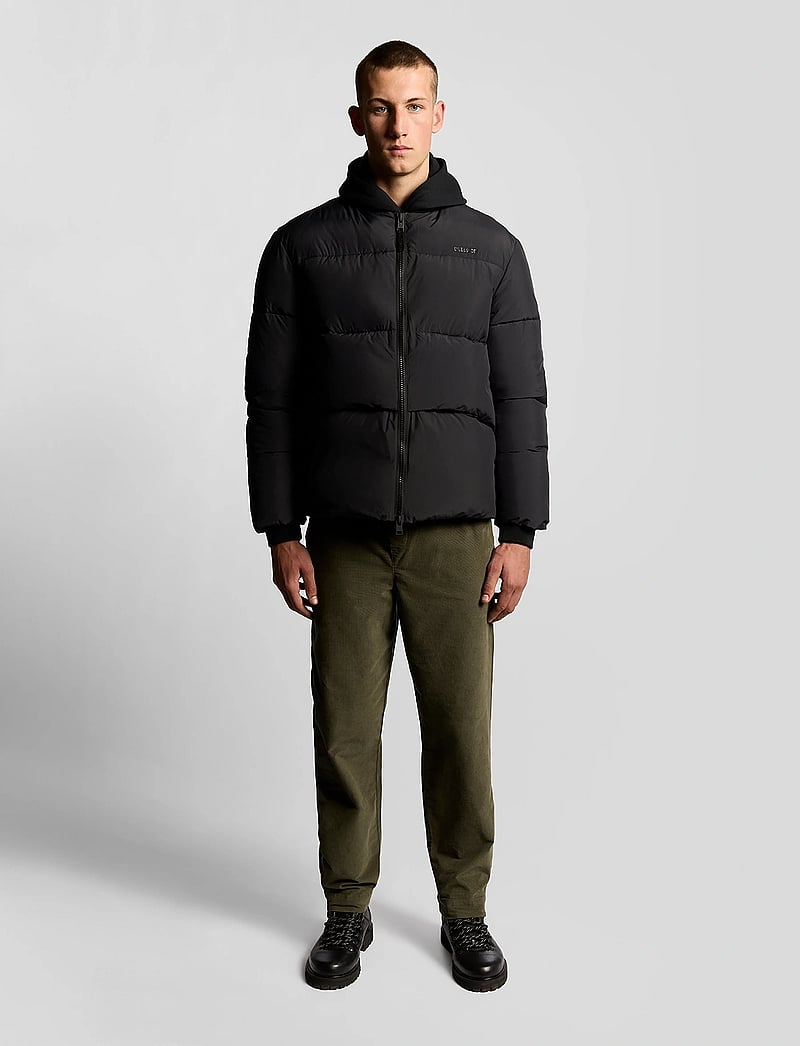 Lyle & Scott - Puffer Bomber Jacket - höstjackor - z865 jet black - 5