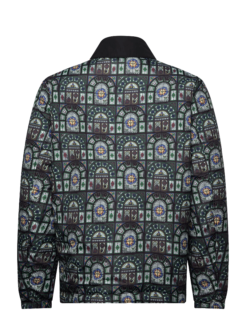 Lyle & Scott - Reversible Printed Jacket - fall jackets - z865 jet black - 4