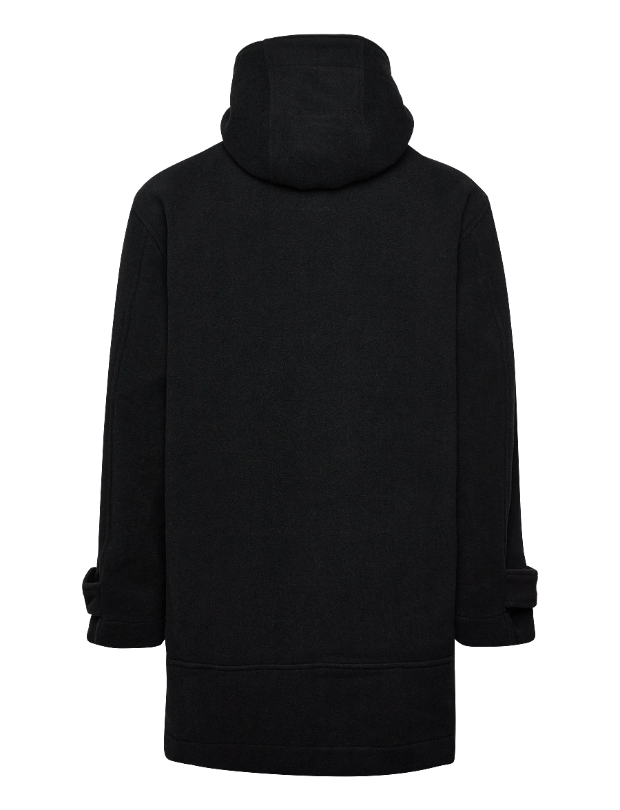 Lyle & Scott - Duffle Coat - villased mantlid - z865 jet black - 1