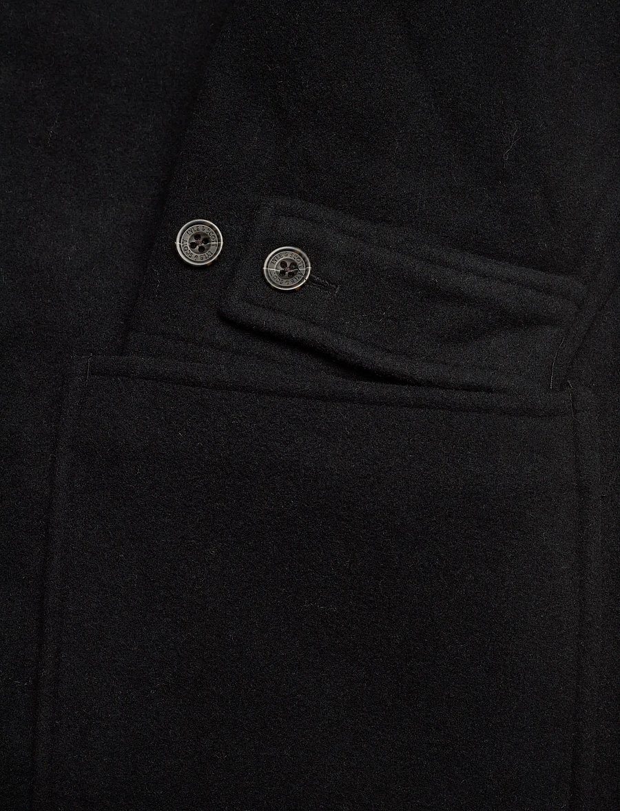 Lyle & Scott - Duffle Coat - villased mantlid - z865 jet black - 3