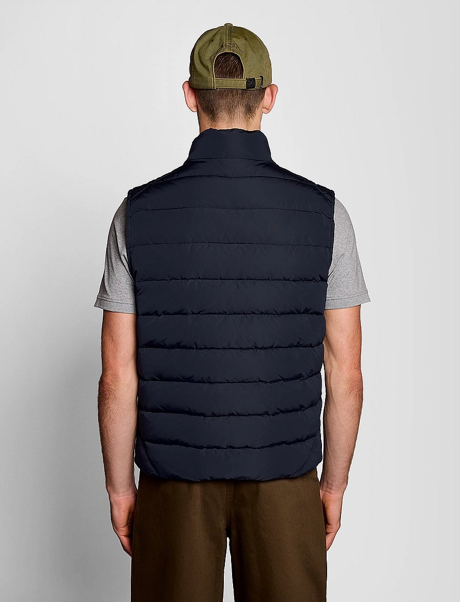 Lyle & Scott - Quilted Gilet - westen - dark navy - 2