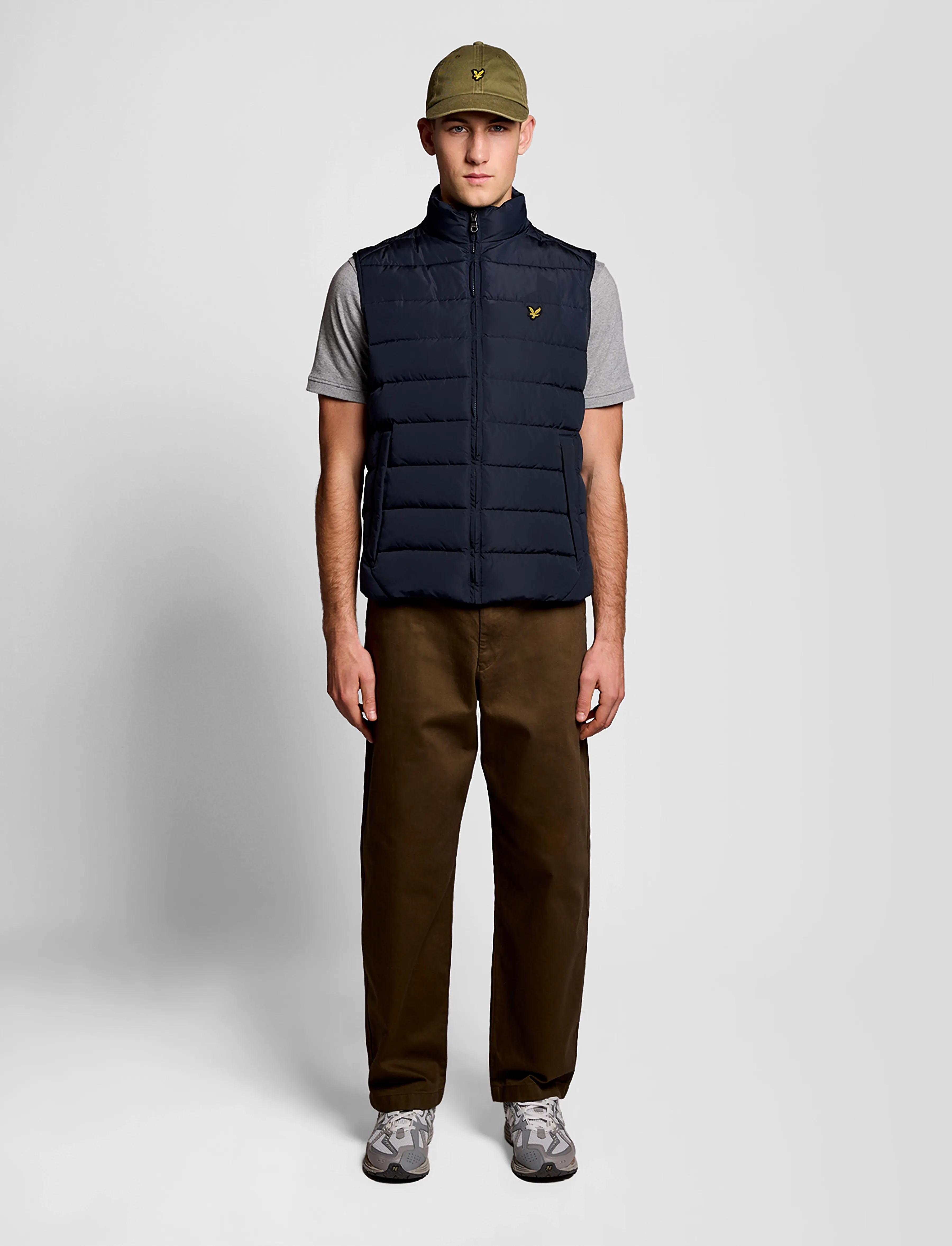 Lyle & Scott - Quilted Gilet - westen - dark navy - 3