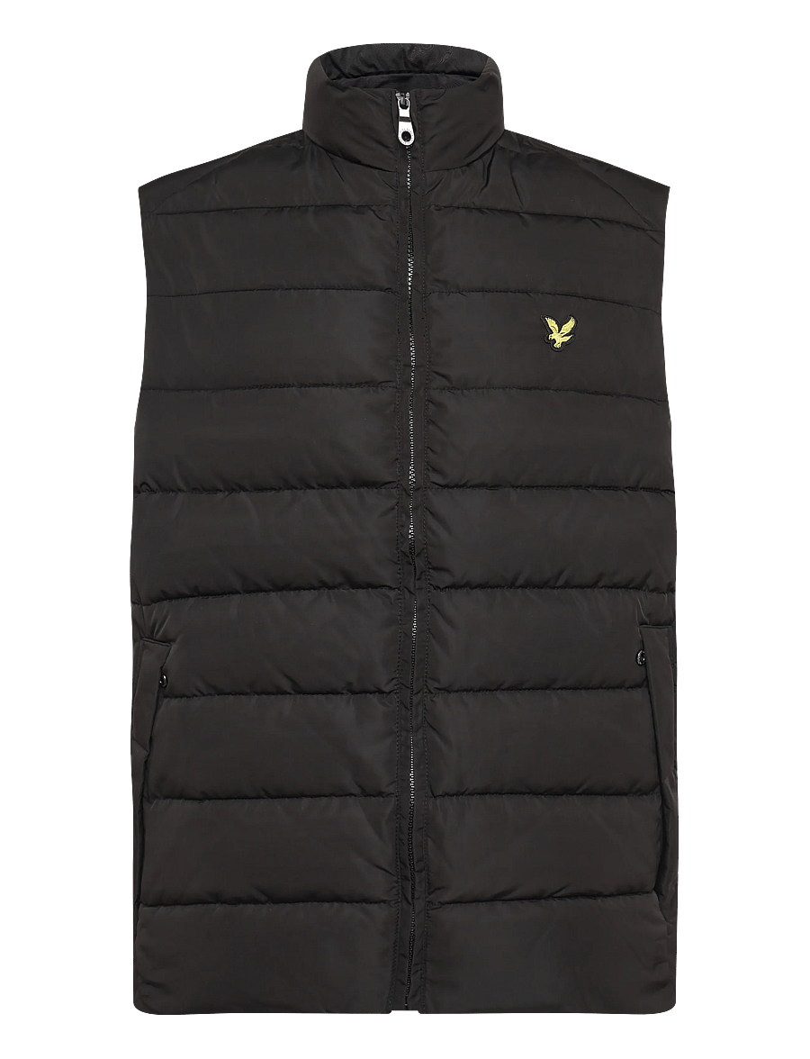 Lyle & Scott - Quilted Gilet - vester - jet black - 1
