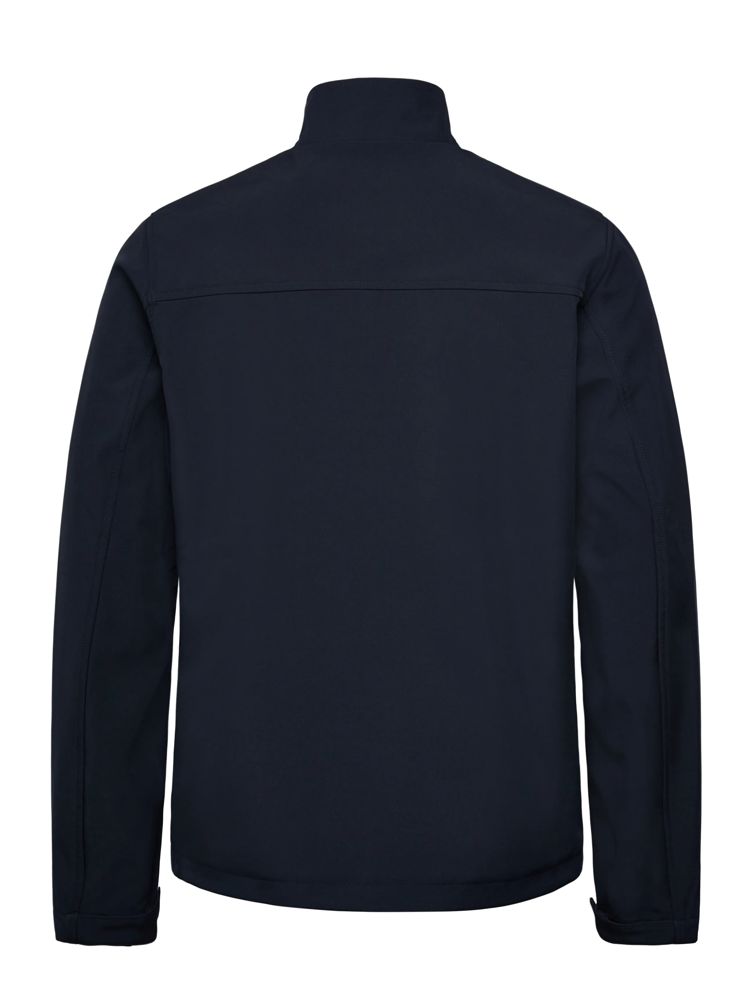 Lyle & Scott - Mesh Back Softshell Funnel Neck Jacket - vårjackor - z271 dark navy - 2