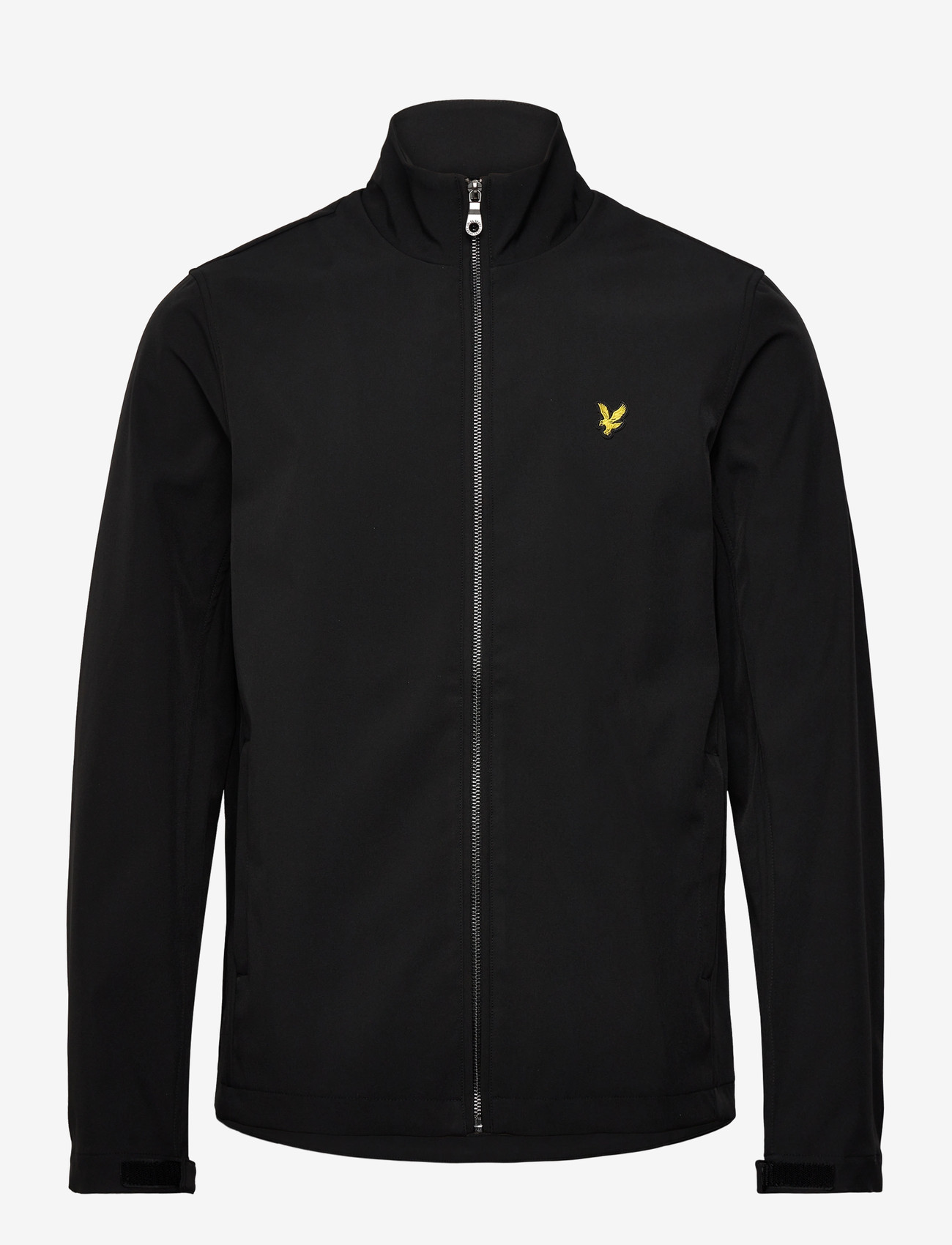 Lyle & Scott - Mesh Back Softshell Funnel Neck Jacket - sportjacken - z865 jet black - 0