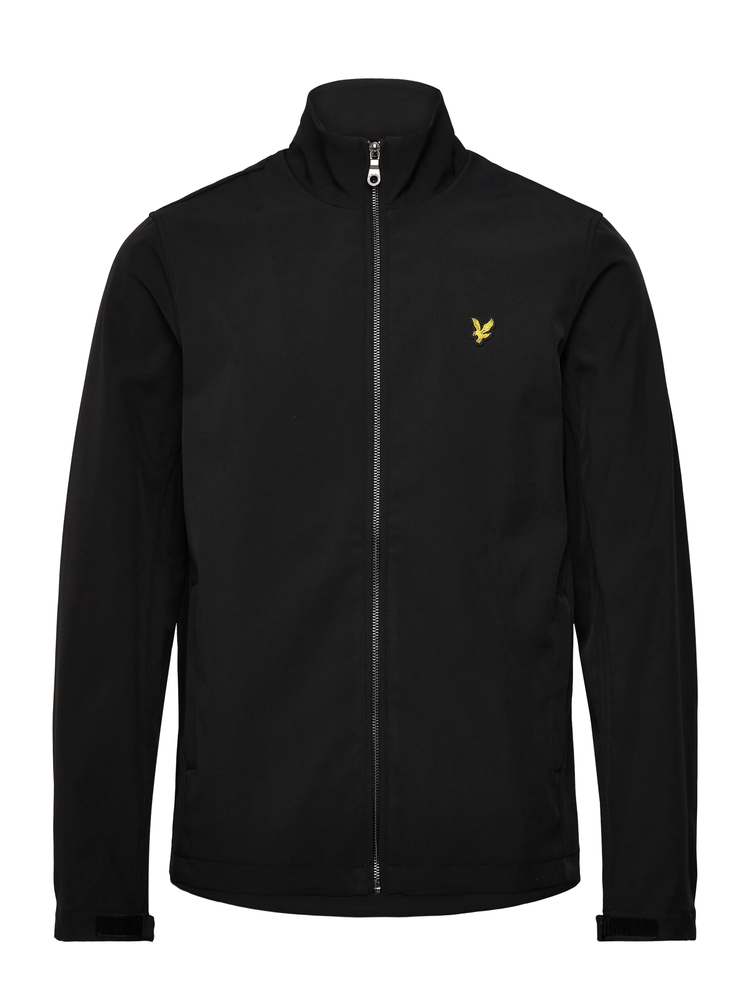 Mesh Back Softshell Funnel Neck Jacket - Z865 JET BLACK