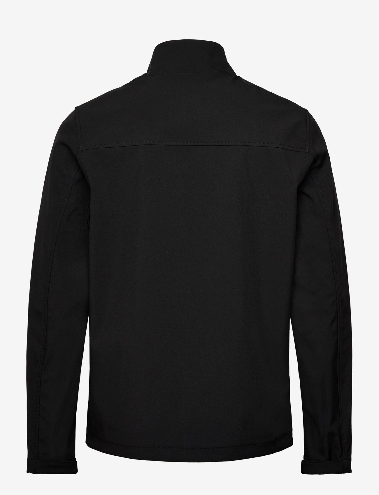Lyle & Scott - Mesh Back Softshell Funnel Neck Jacket - sportjacken - z865 jet black - 1