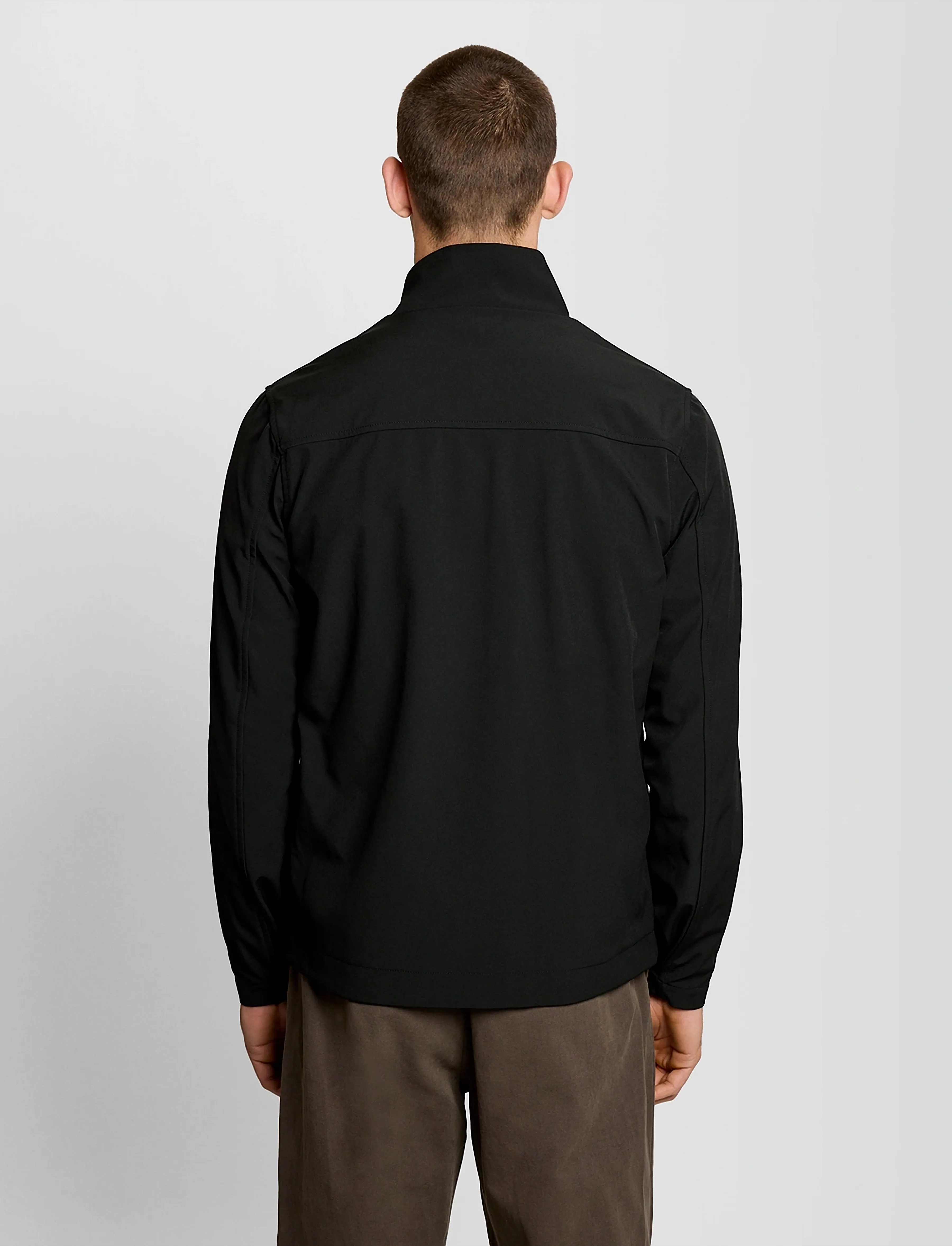 Mesh Back Softshell Funnel Neck Jacket 2