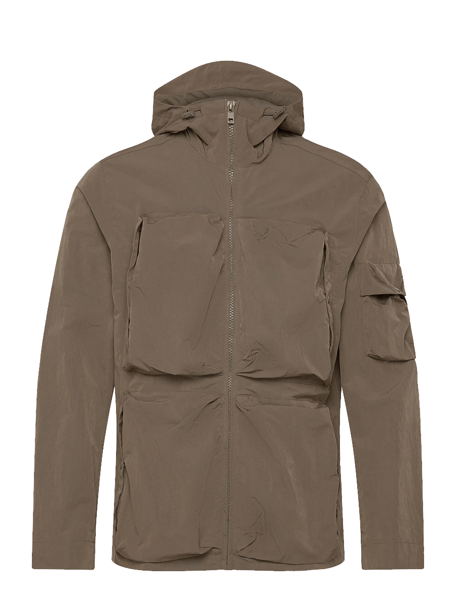 Lyle & Scott - Lightweight Ripstop Windcheater - herbstjacken - x569 khaki ash - 1