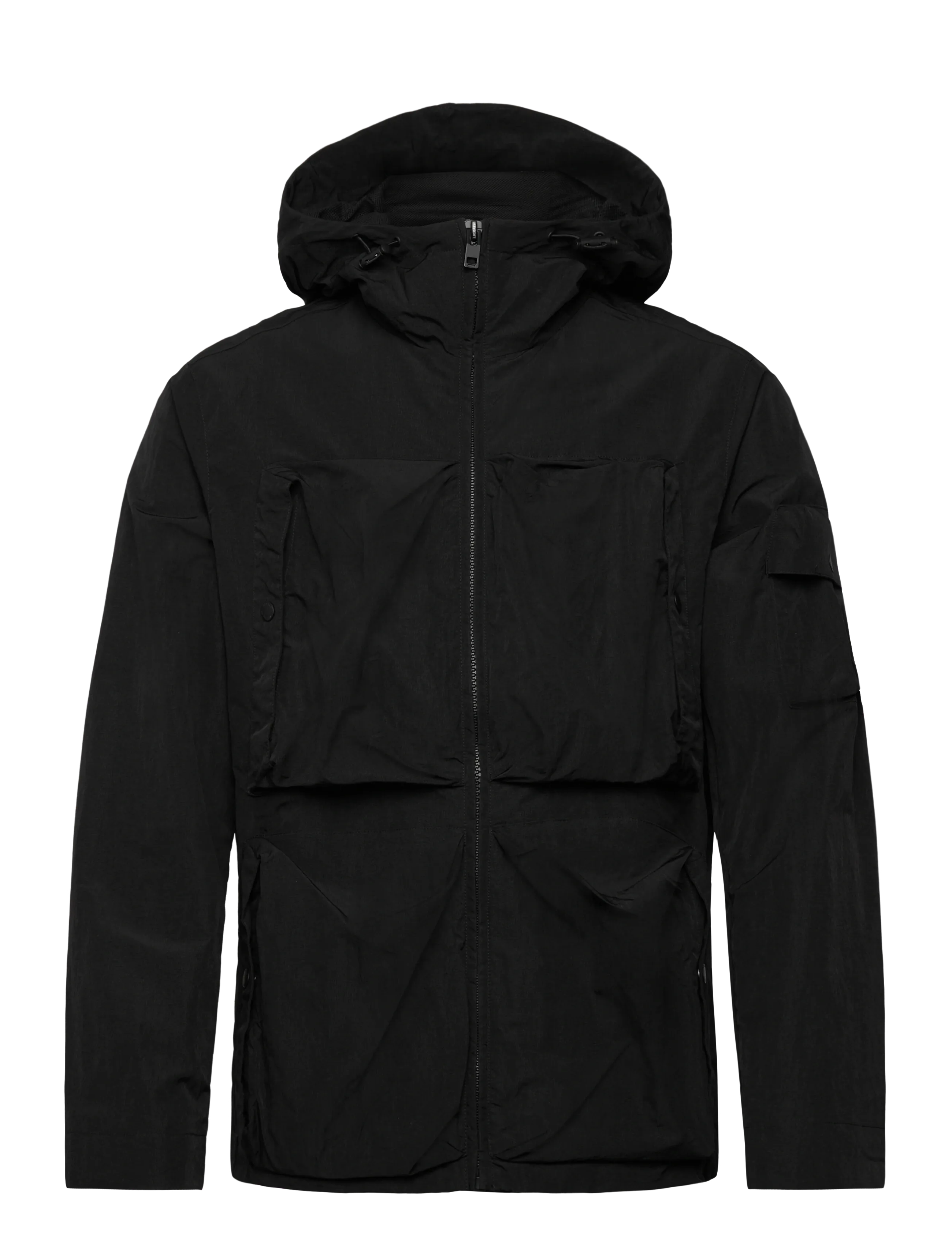 Lyle & Scott Lightweight Ripstop Windcheater - Vindjakker - Z865 JET BLACK / black