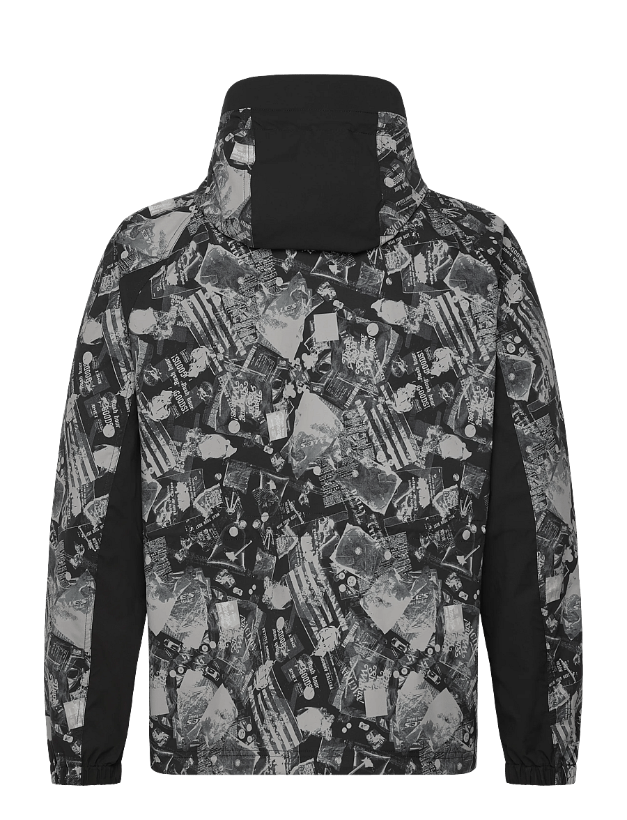 Lyle & Scott - Printed Smock Jacket - anoraks - z865 jet black - 2