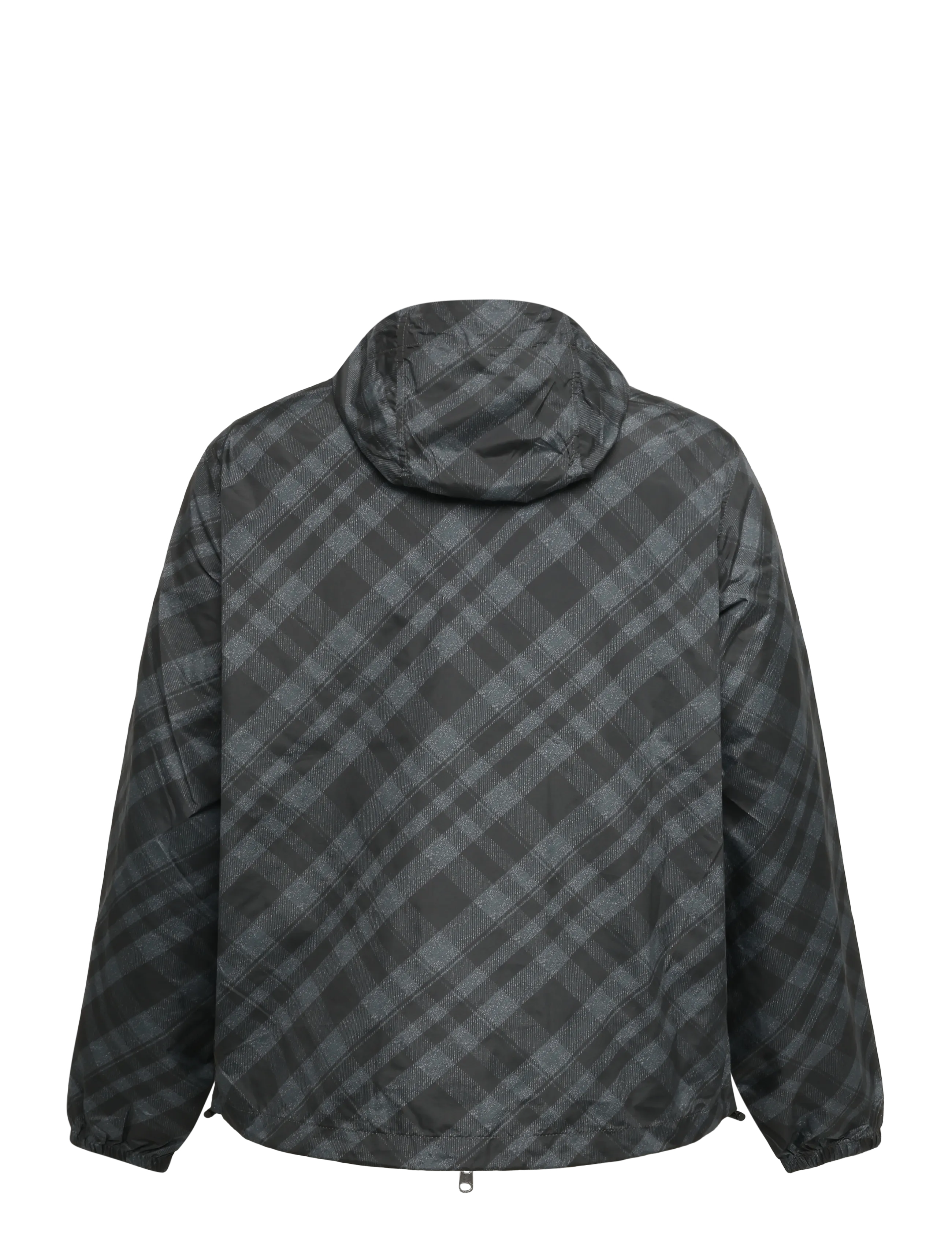 Lyle & Scott - Tartan Hooded Zip Through Jacket - efterårsjakker - jet black - 2