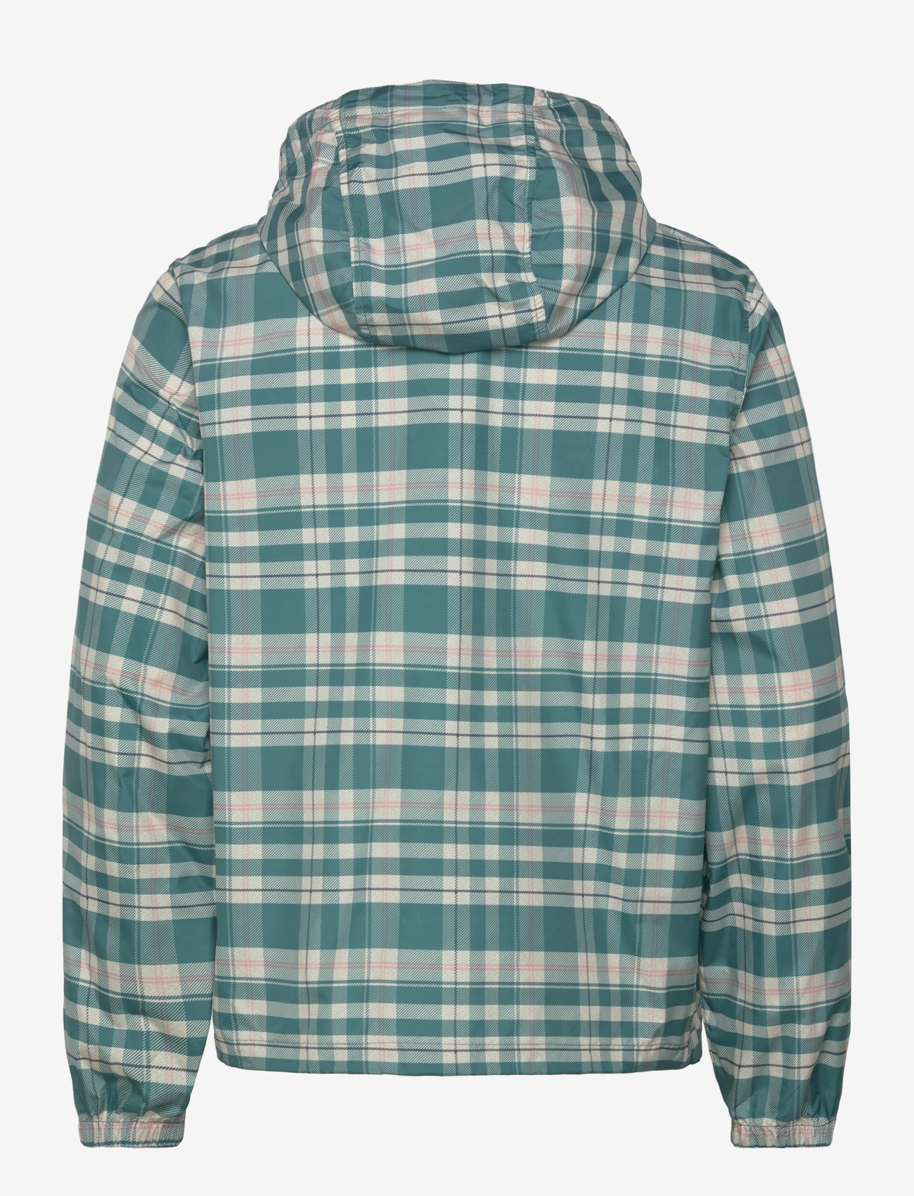 Lyle & Scott - Tartan Hooded Zip Through Jacket - frühlingsjacken - w130 everglade - 1