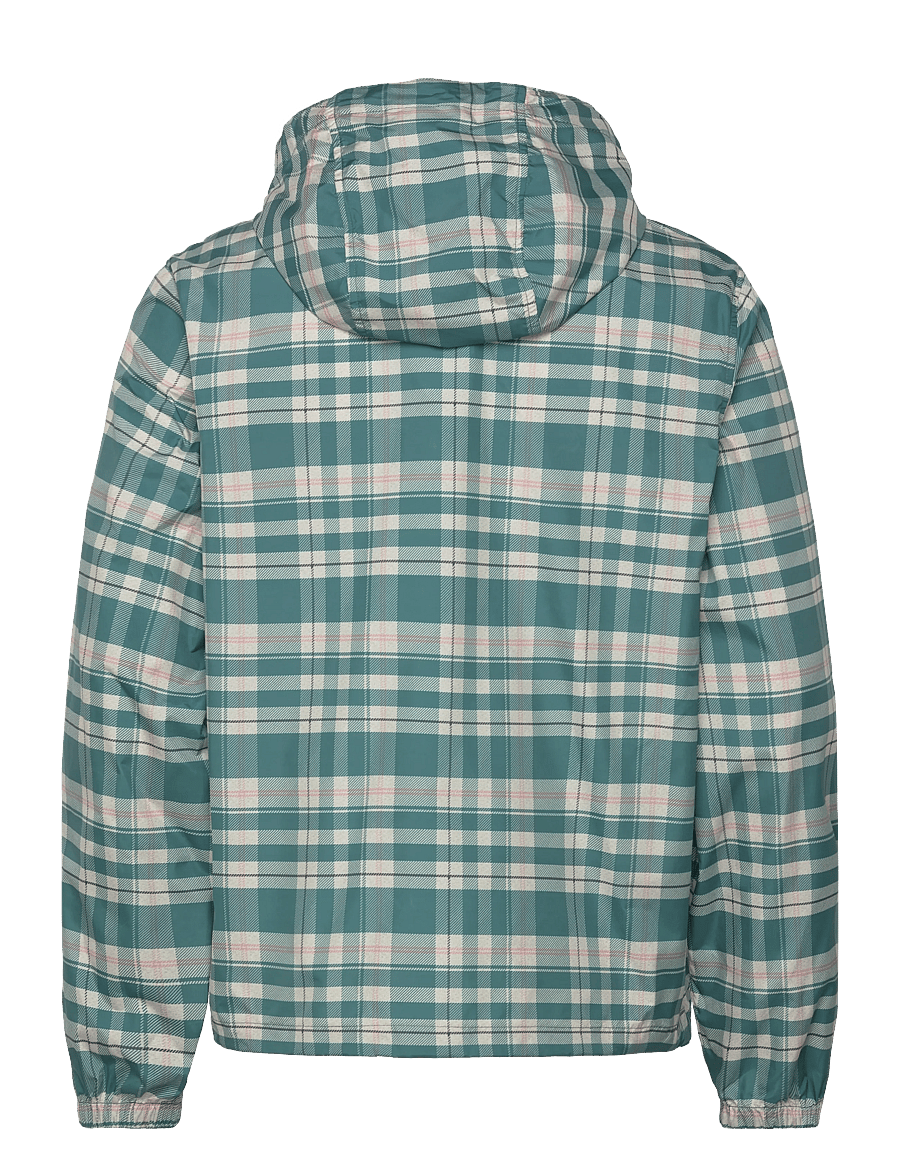 Lyle & Scott - Tartan Hooded Zip Through Jacket - herbstjacken - w130 everglade - 2