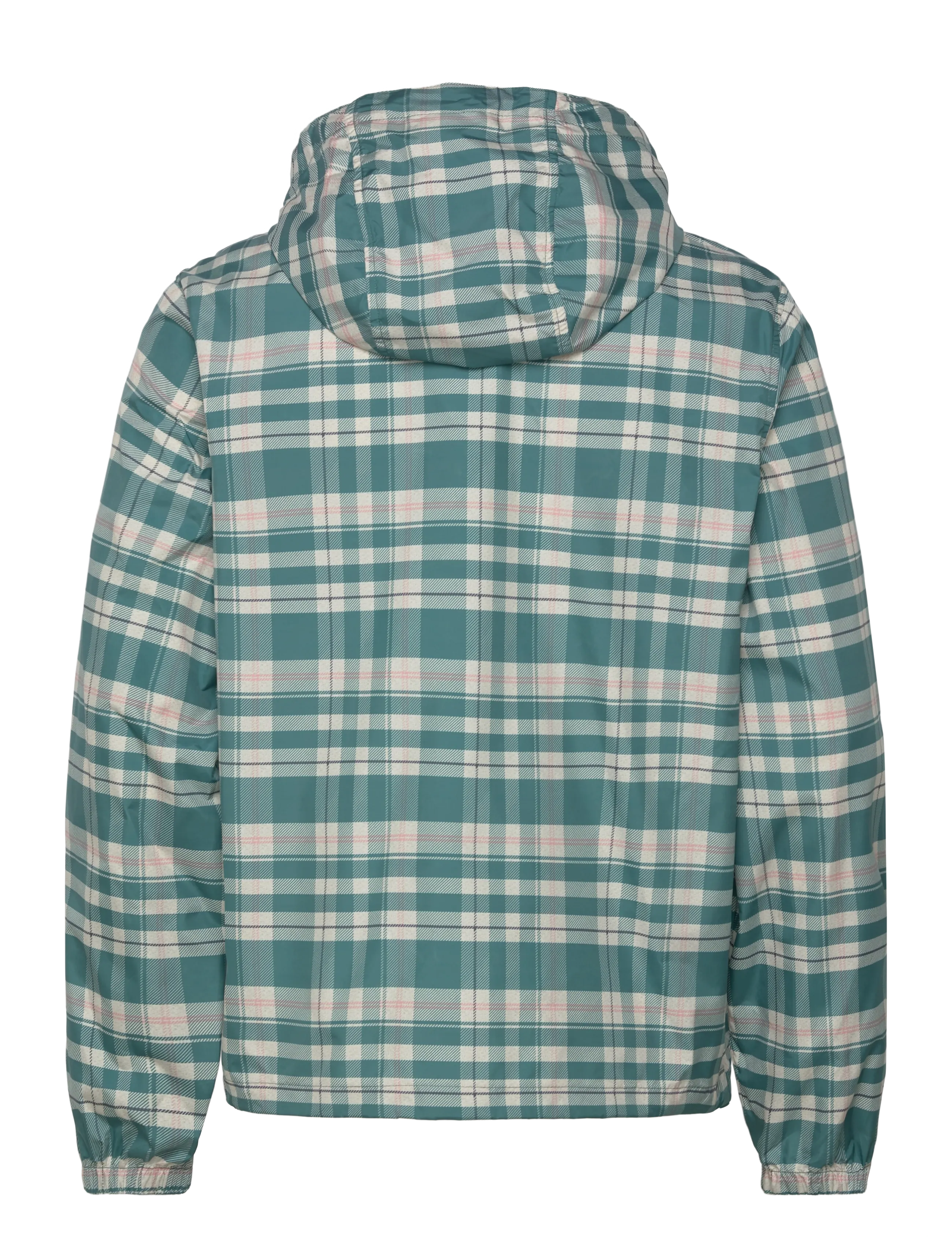 Lyle & Scott - Tartan Hooded Zip Through Jacket - pavasarinės striukės - w130 everglade - 2