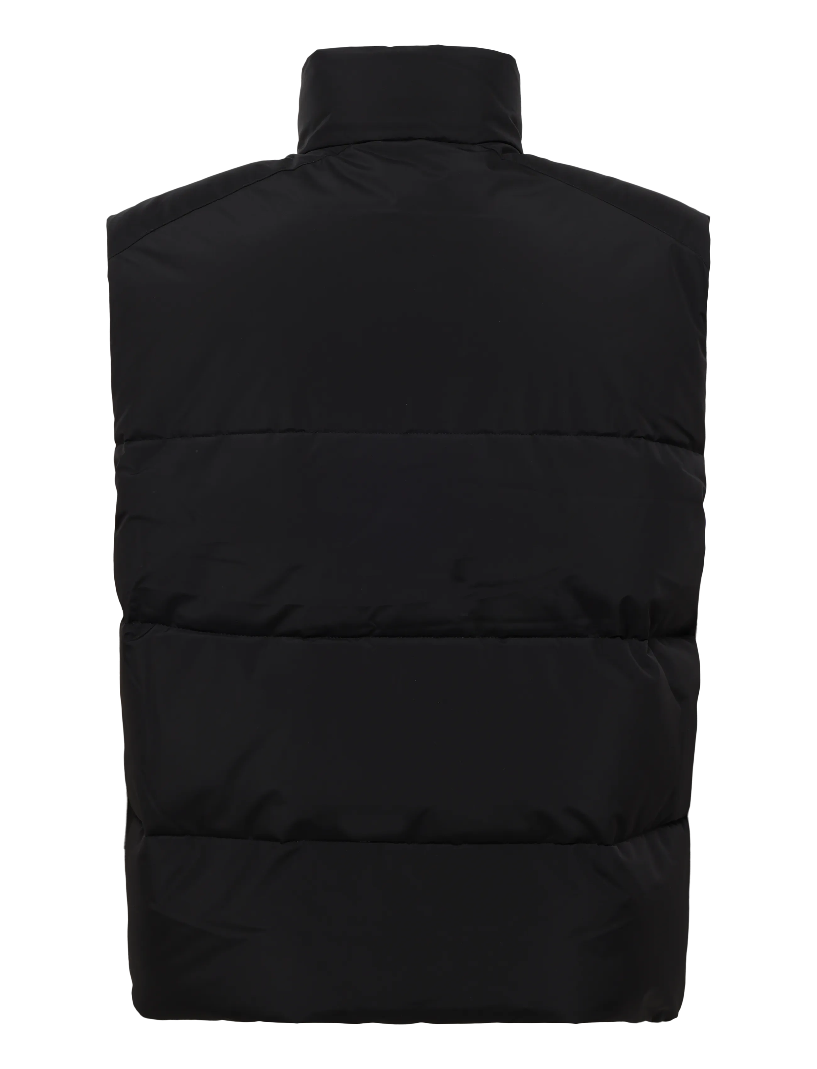 Lyle & Scott - Funnel Neck Puffer Gilet - vests - jet black - 1